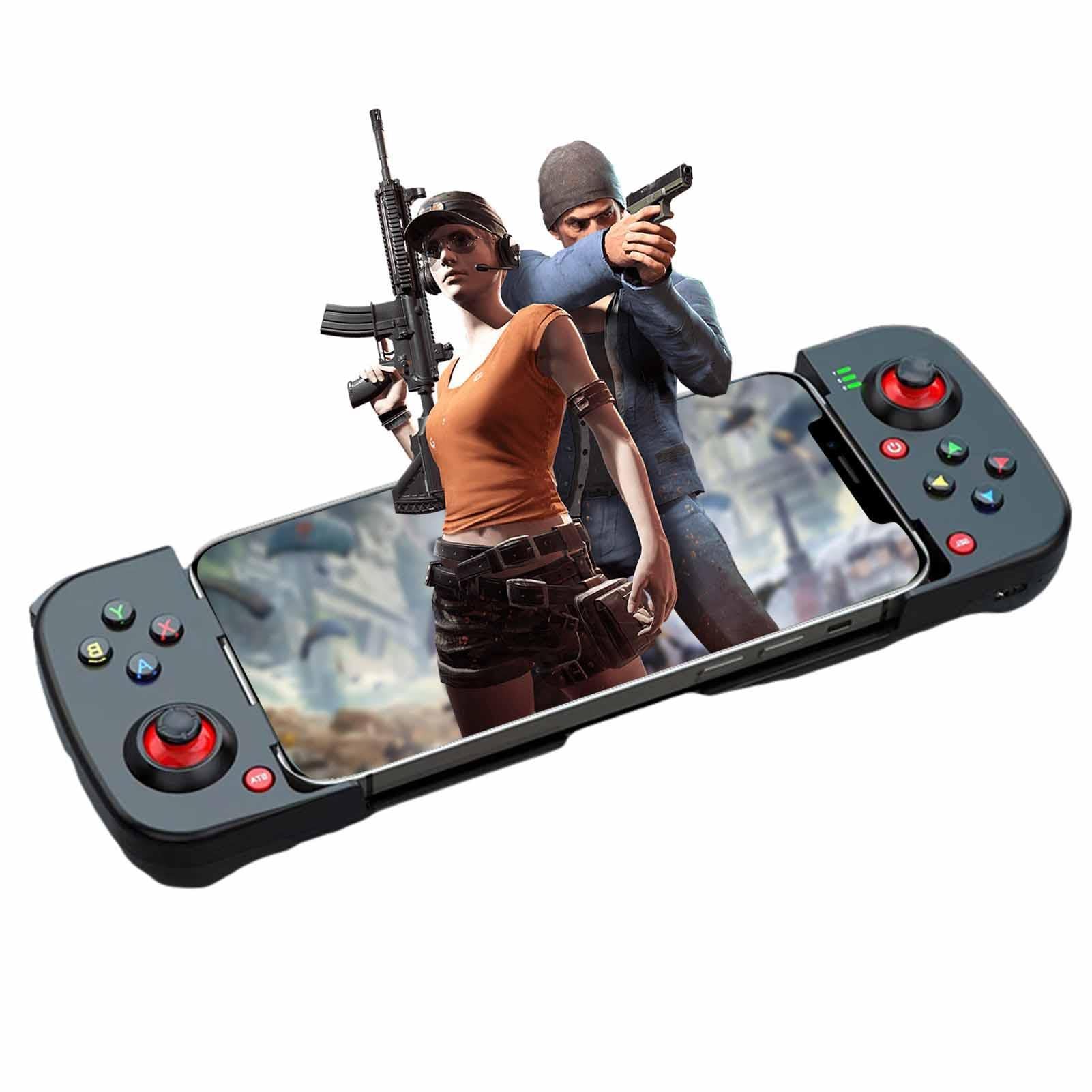 Eayoly Adjustable Mobile Game Controller & Grip for iPhone - Compatible with iOS Gaming, Perfect for PUBG, Fortnite & Call of Duty Mobile - Ergonomic Design for Enhanced Gaming Experience