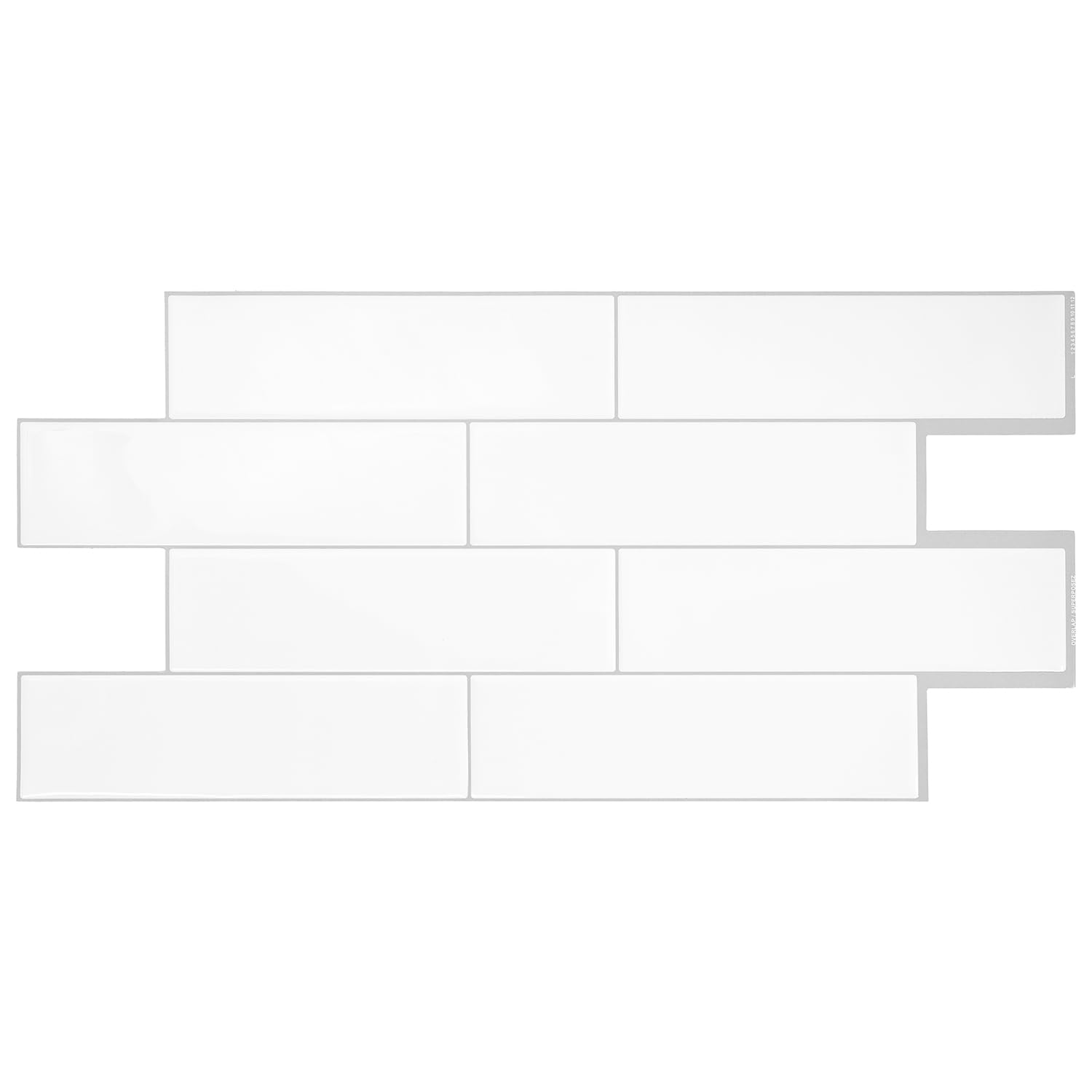 SMART TILES Peel and Stick Backsplash - Extra Large 5 Sheets (22.56