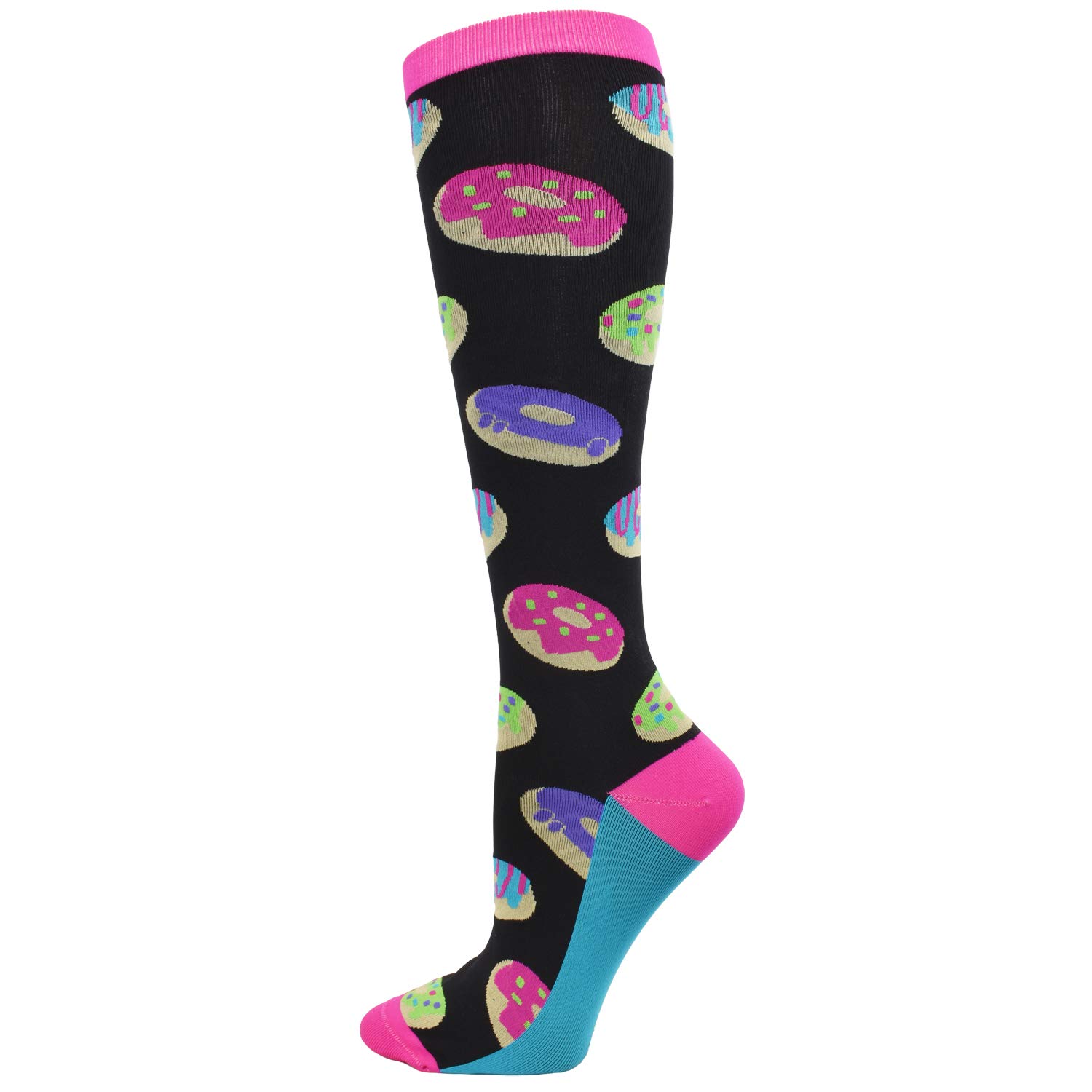 Think Medical™ Ultra Fashion Women's Compression Socks (12-14mmHg) - Graduated Support for Circulation, Travel & Work - Perfect for Nurses, Athletes & Long Flights