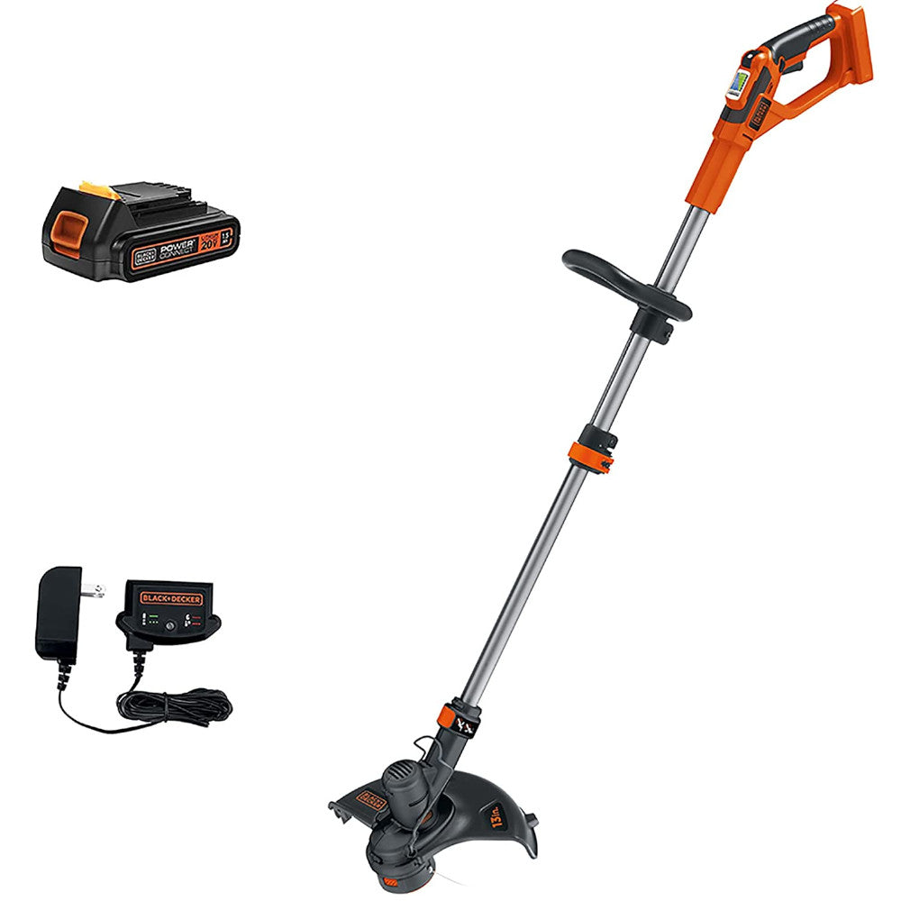 BLACK+DECKER 40V Lithium Cordless String Trimmer - Lightweight, Powerful Weed Eater for Lawn & Garden Maintenance - Perfect for Trimming Grass, Edging & Landscaping