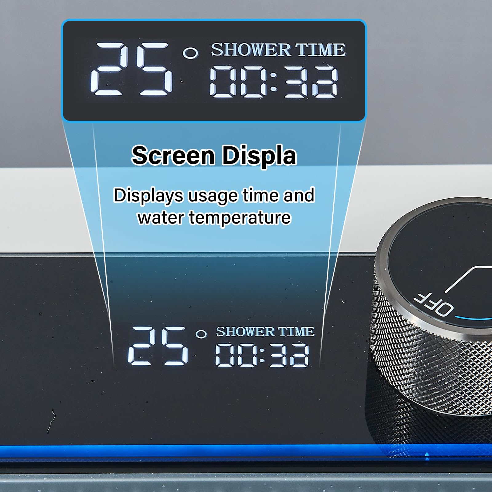 Stainless Steel Single Bowl Drop-in Kitchen Sink with LED Temperature Display, Pull-Out Faucet, Cup Washer, Soap Dispenser & Water Filter Tap - 29.52
