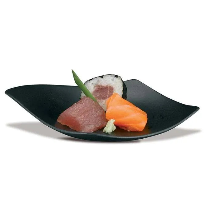 Premium Plastic Tasting Plates - Durable & BPA-Free Appetizer Plates for Cheese, Charcuterie, Desserts - Perfect for Parties, Catering & Wine Tastings