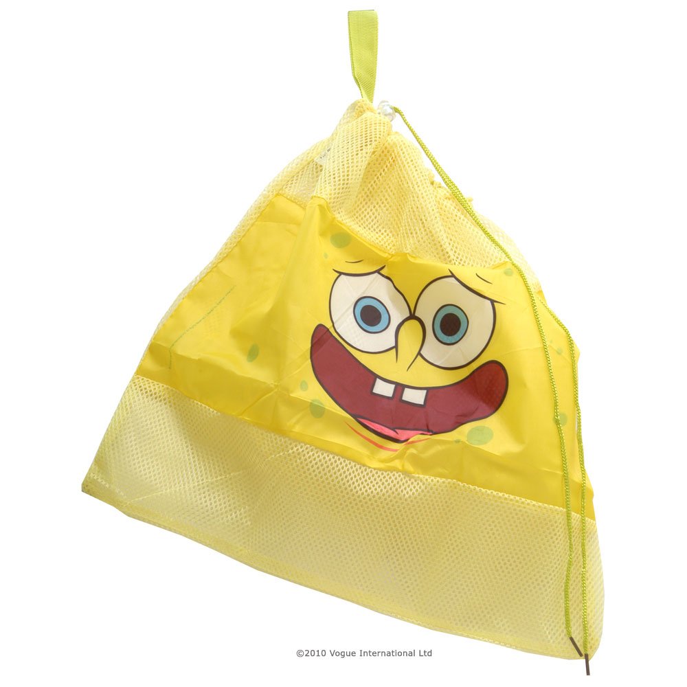 Spongebob Squarepants Drawstring Backpack for School - Lightweight Kids Bookbag with Adjustable Straps - Perfect for Elementary Students, Daycare, and Travel Accessories