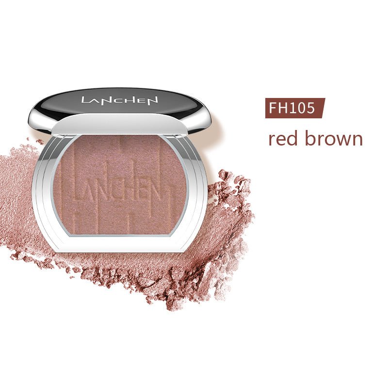 LANCHEN Silver Mirror Shining Glow Powder - Highlighter Makeup for Face & Body, Vegan & Cruelty-Free - Perfect for Parties, Photos & Special Occasions