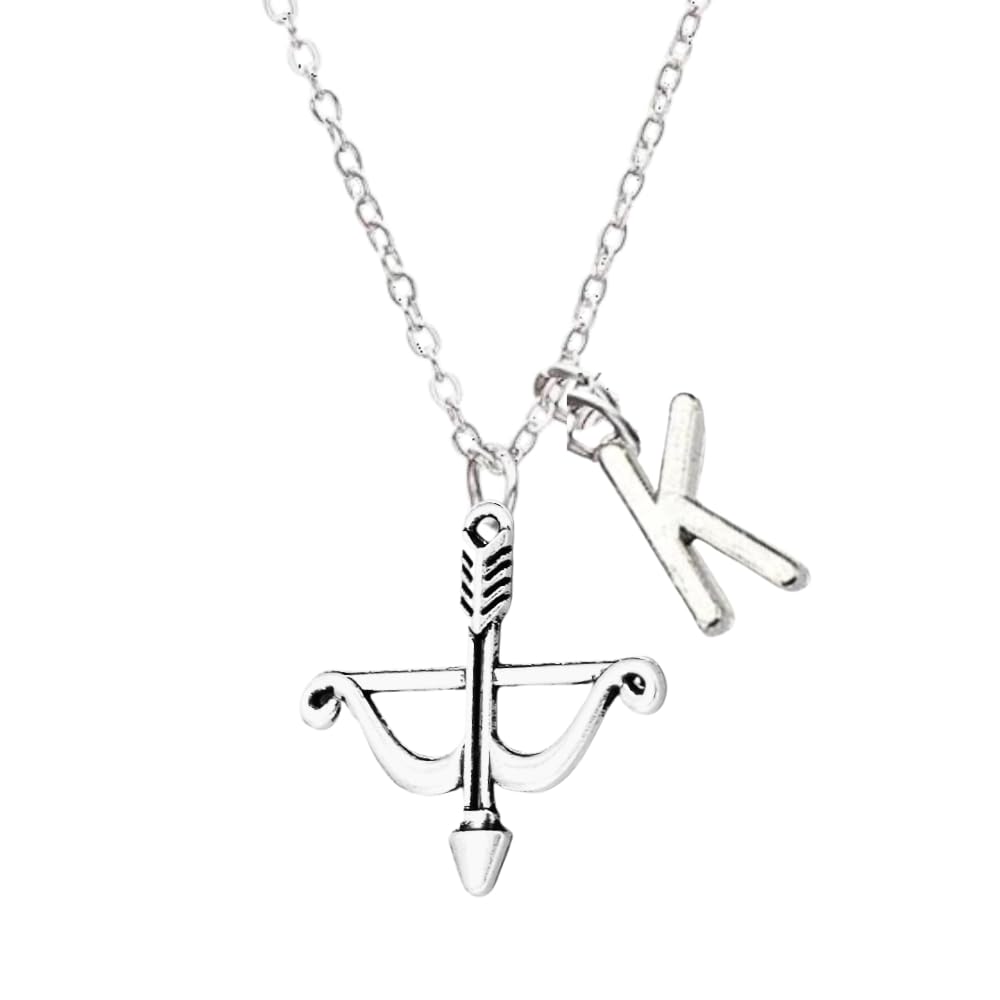 Personalized Archery Bow and Arrow Charm Necklace - Handmade Archery Jewelry for Women, Teens & Girls - Perfect Gift for Archery Lovers, Birthday & Special Occasions - Wear to Archery Competitions, Outdoor Adventures & Everyday Style