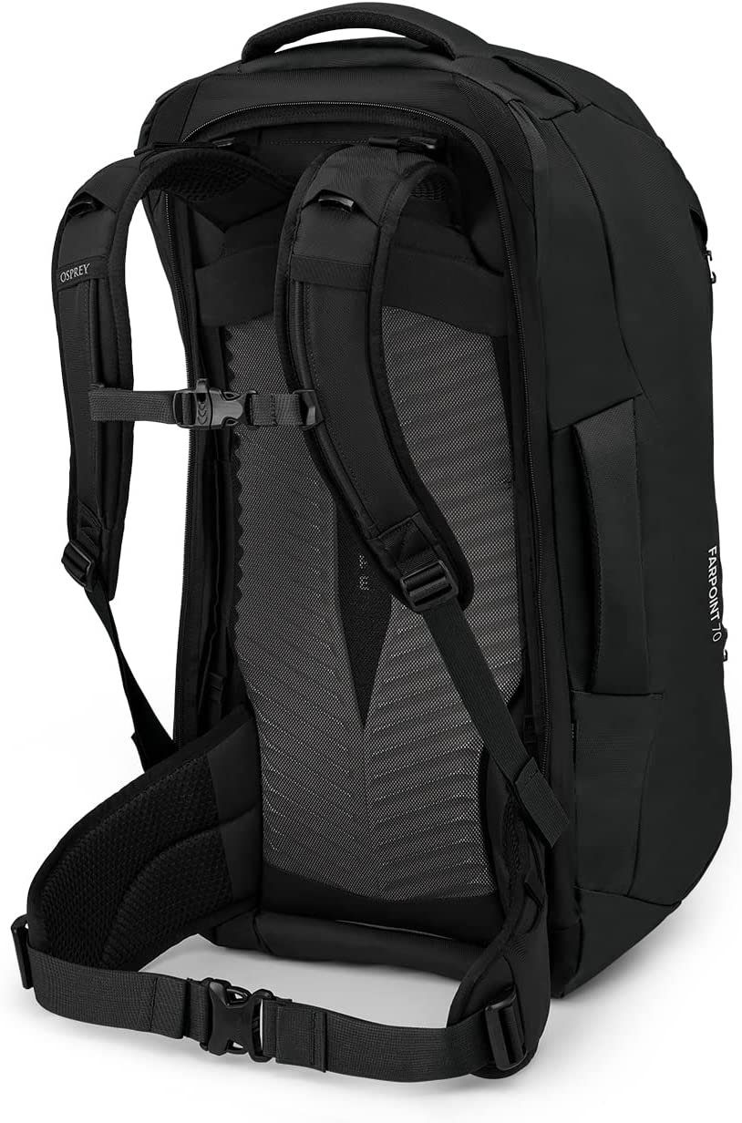Osprey Farpoint 70L Travel Backpack - Lightweight Hiking Backpack for Men & Women - Perfect for Camping, Backpacking & International Travel