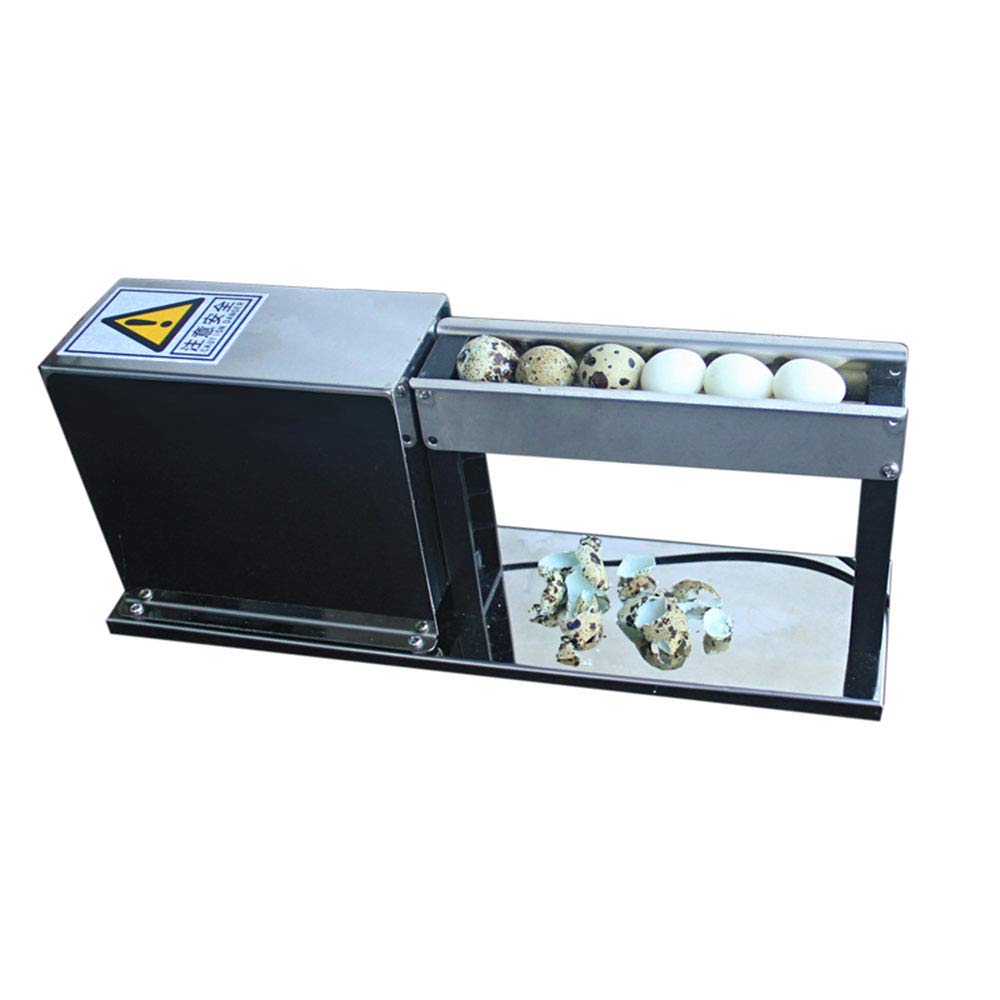 110V Semi-Automatic Quail Egg Peeler Machine - Efficient Egg Shell Remover for Small Poultry Eggs - Perfect for Restaurants, Farms & Home Kitchen Use