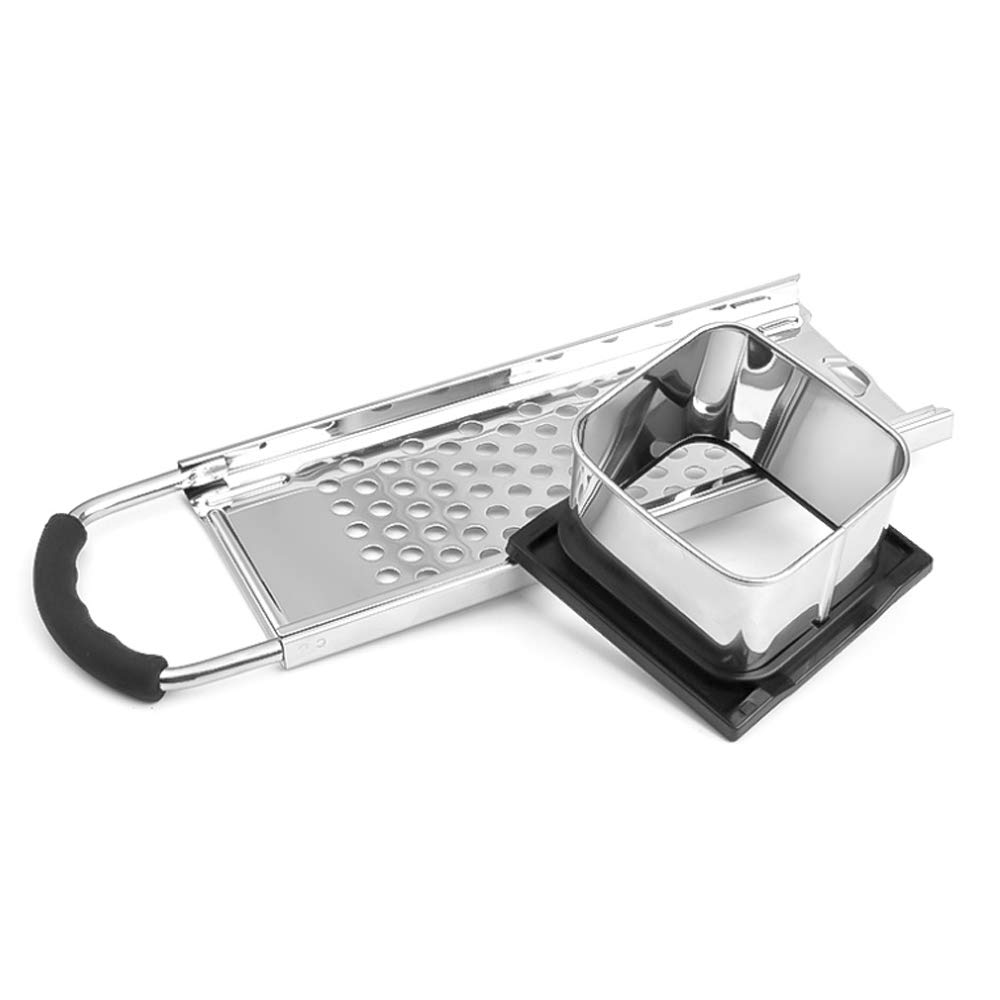 Premium Stainless Steel Spaetzle Maker - German Noodle & Dumpling Press with Ergonomic Handle | Dishwasher Safe | Perfect for Homemade Pasta, European Cuisine & Comfort Food Cooking