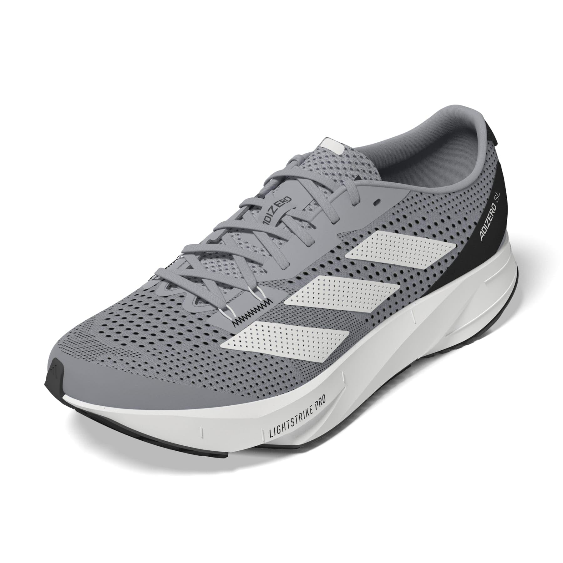 adidas Adizero SL Running Shoes for Men - Lightweight & Breathable Grey Sneakers, Size 13 | Perfect for Marathon Training, Jogging & Gym Workouts