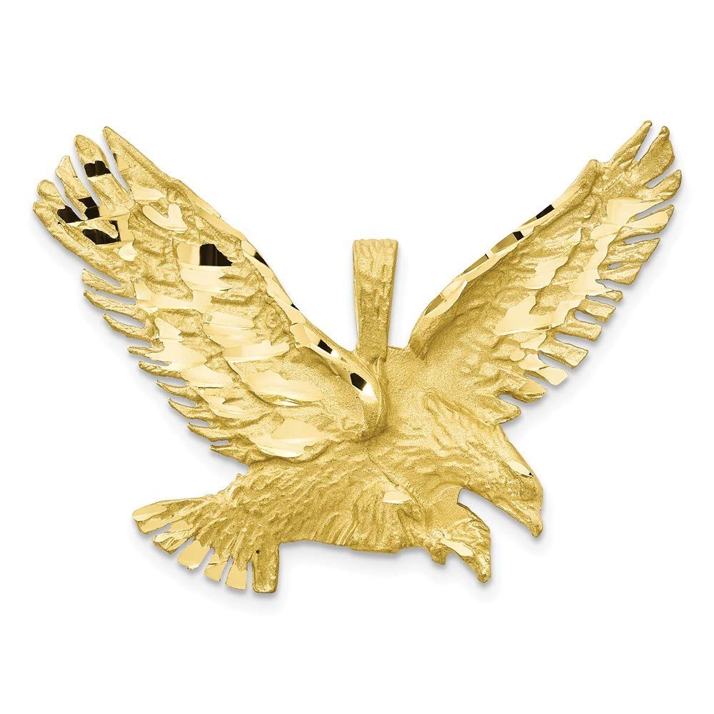 10K Yellow Gold Solid Eagle Charm Pendant Necklace for Women - Elegant Jewelry Gift for Birthday, Anniversary & Special Occasions | Perfect for Layering, Everyday Wear & Statement Looks