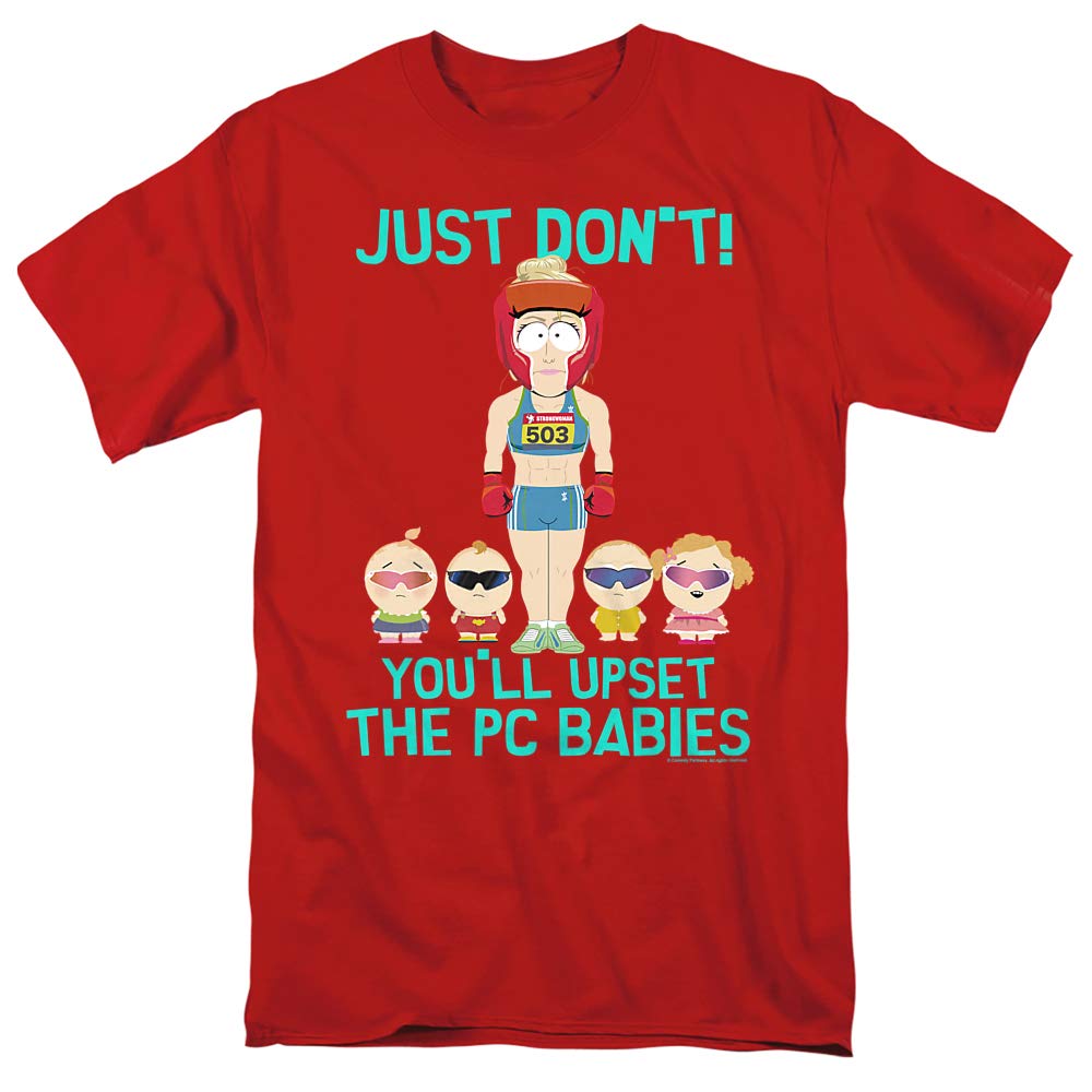 South Park PC Babies Unisex Adult T-Shirt | Cartoon Character Graphic Tee | Casual Wear for Men & Women | Perfect for Fans, Gifts & Everyday Outfits