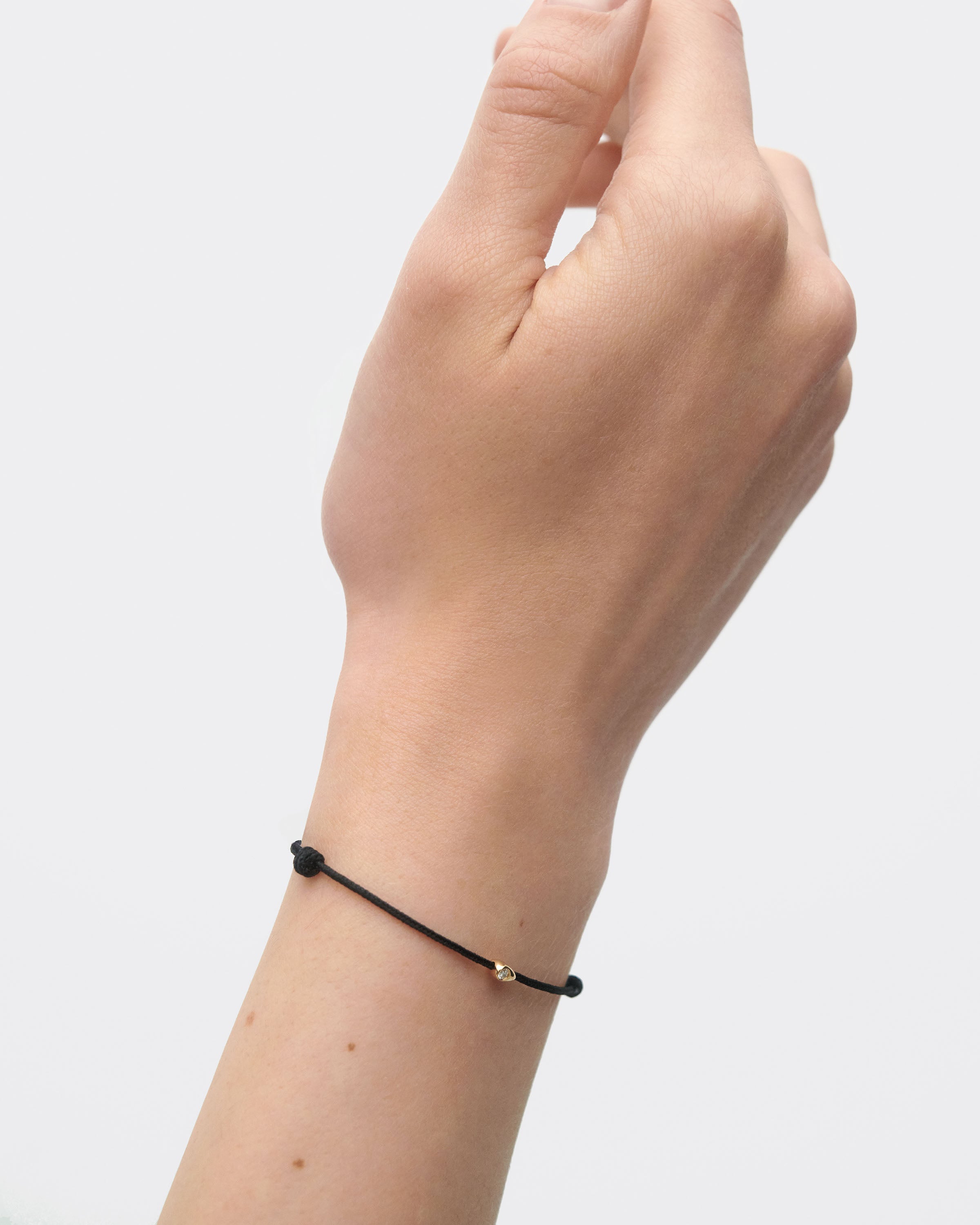 Lia Diamond Adjustable Cord Bracelet for Women - Elegant Beaded Friendship Jewelry Gift for Her - Perfect for Everyday Wear, Parties & Special Occasions