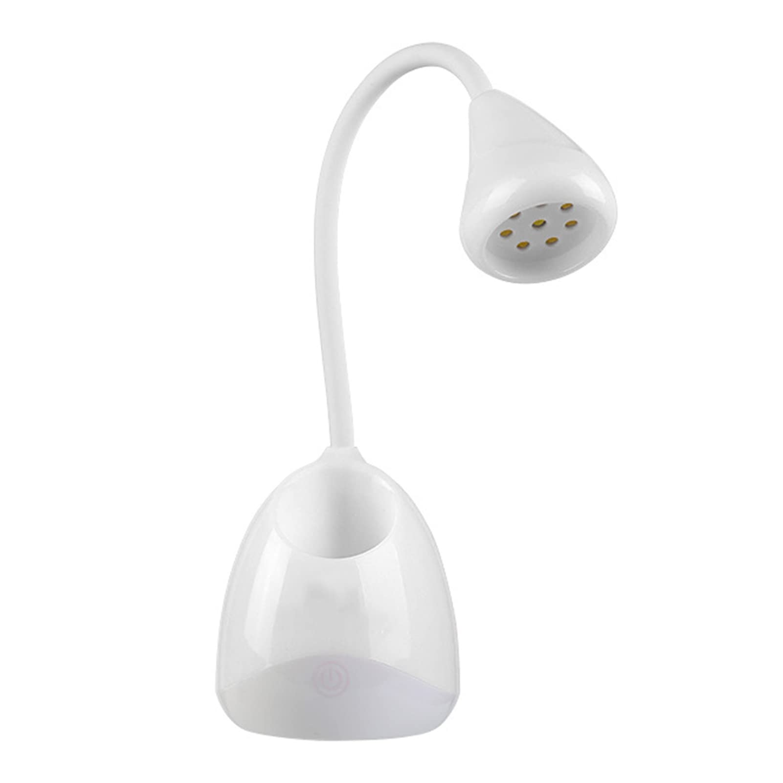 UBERSWEET® Professional Nail Dryer with Bendable Hose - Fast & Even Gel Nail Drying, Touch Switch for Home & Salon Use - Perfect for Manicures, Pedicures & Nail Art (White)
