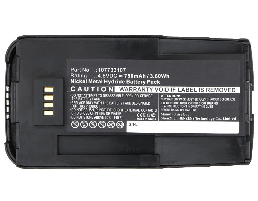 Synergy Digital Cordless Phone Battery - High Capacity 750mAh Ni-MH 4.8V Replacement for Avaya 9030 & 107733107 | Perfect for Home Office Business Communication