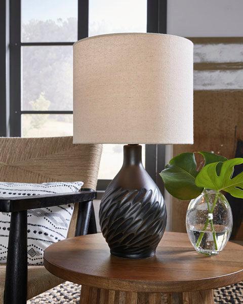 Garinton Black Lamp L180184 - Modern LED Desk Light for Home Office, Study & Reading - Energy Efficient Task Lighting with Adjustable Brightness