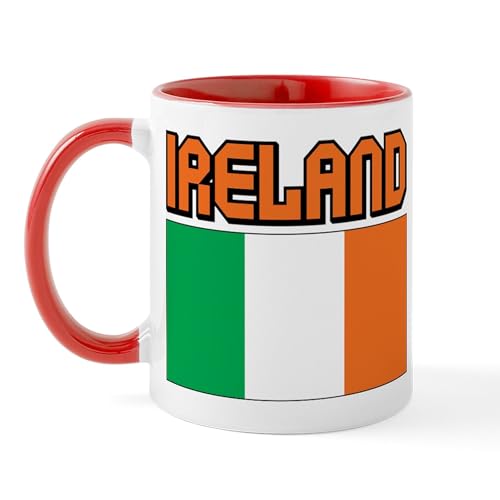 White/Red Inside - Ireland Flag Mug