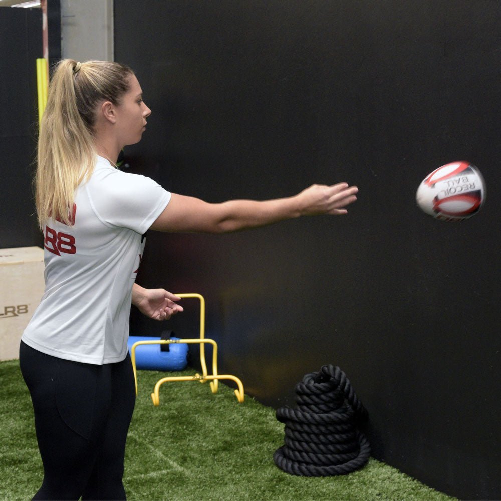 Rugby Training Equipment - R80 Rugby Pass, Catch & Throw Skill Set for Practice & Drills | Perfect for Rugby Players, Coaches & Team Training Sessions