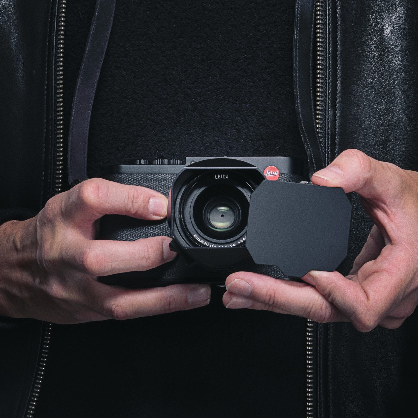 Otect Q Cap - Premium Lens Cover for Leica Q, Q-P, Q2, Q2 Mono & Q3 Cameras | Durable Protection for Travel & Outdoor Photography
