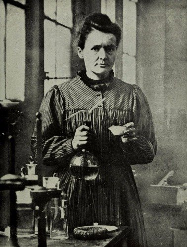 Marie Curie Glossy Poster - Famous Polish Chemist & Scientist Wall Art Decor for Home, Office, Classroom - Science Themed Gift for Teachers & Students