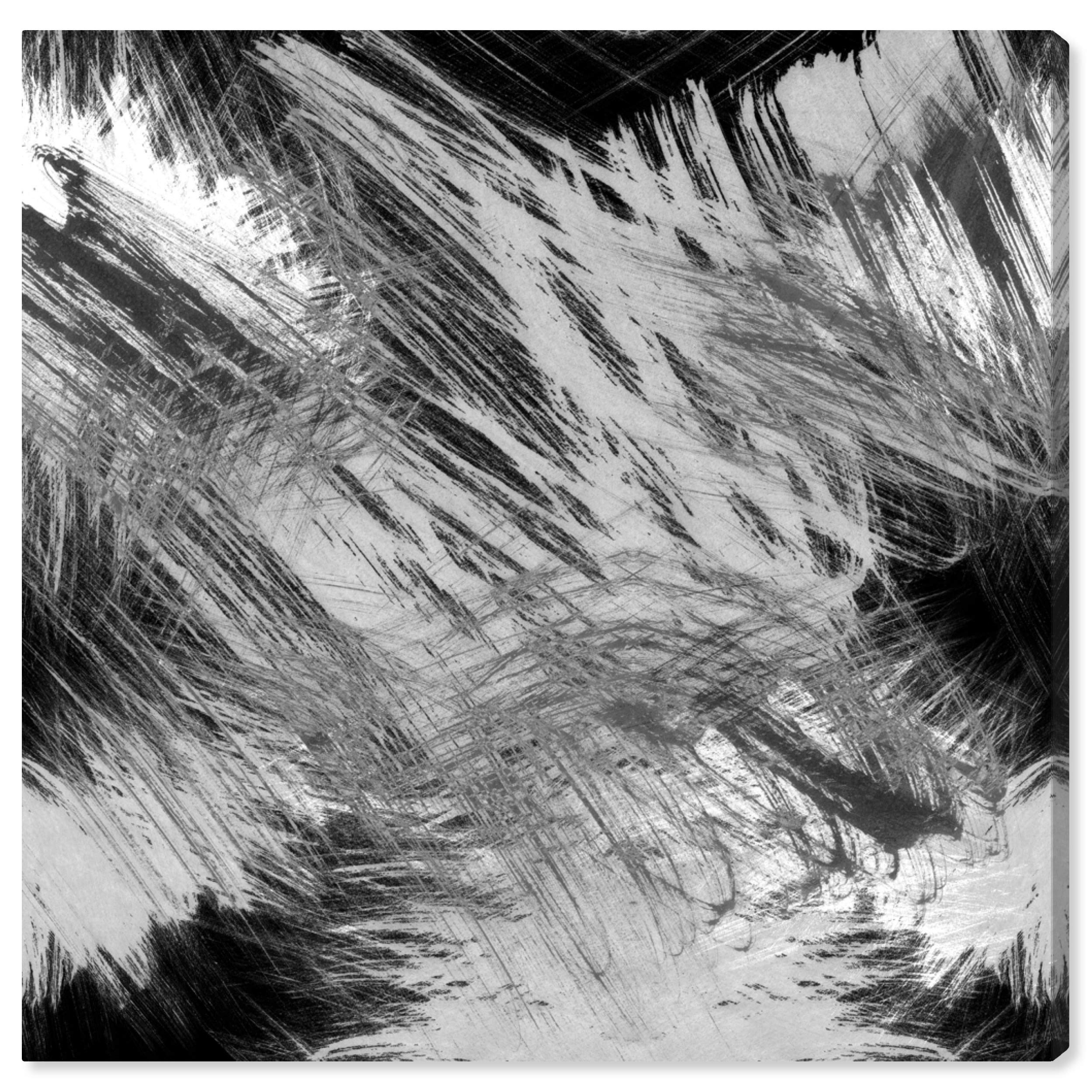 Licorice Abstract Wall Art Canvas Print by Oliver Gal Artist Co. - Modern Home Decor for Living Room, Bedroom & Office