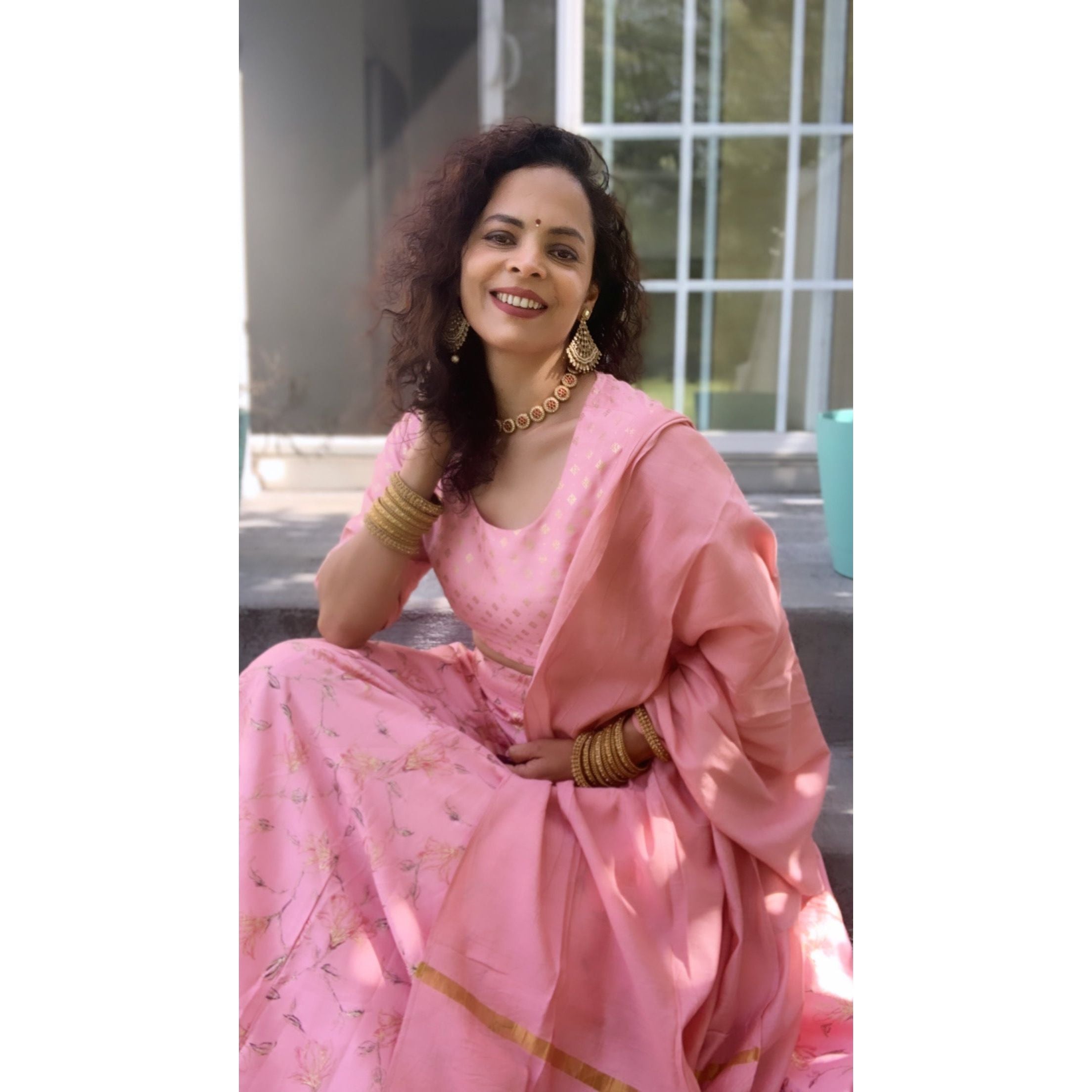 Elegant Baby Pink Lehenga Choli Set with Dupatta for Weddings, Parties & Special Occasions - Perfect for Bridal Shower, Sangeet & Festive Celebrations
