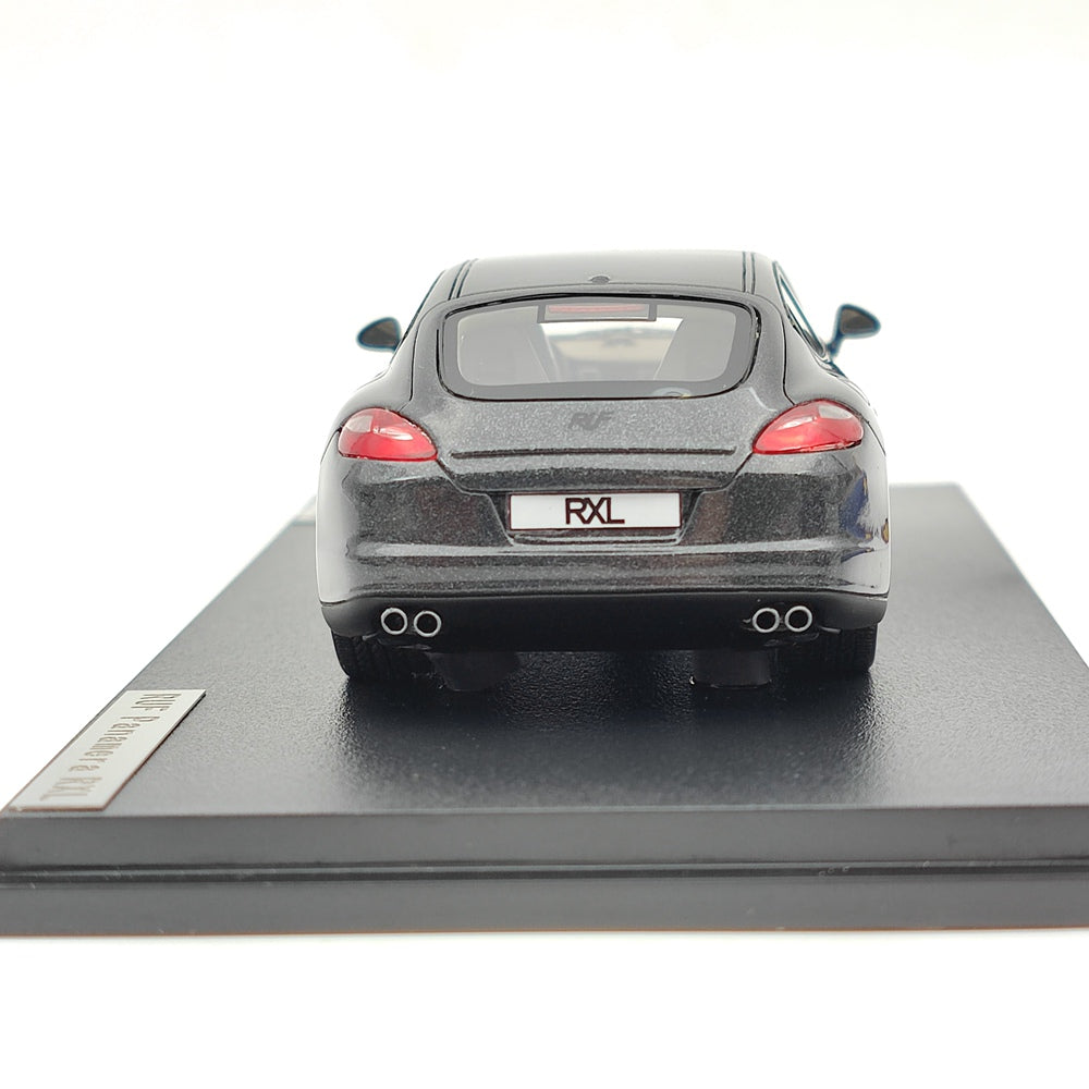 1:43 Scale 2012 Porsche Ruf Panamera RXL Grey Resin Diecast Model Car #214002 - Limited Edition Collectible Toy for Adults, Car Enthusiasts & Gift Ideas | Perfect for Display, Racing Collections & Home Decor