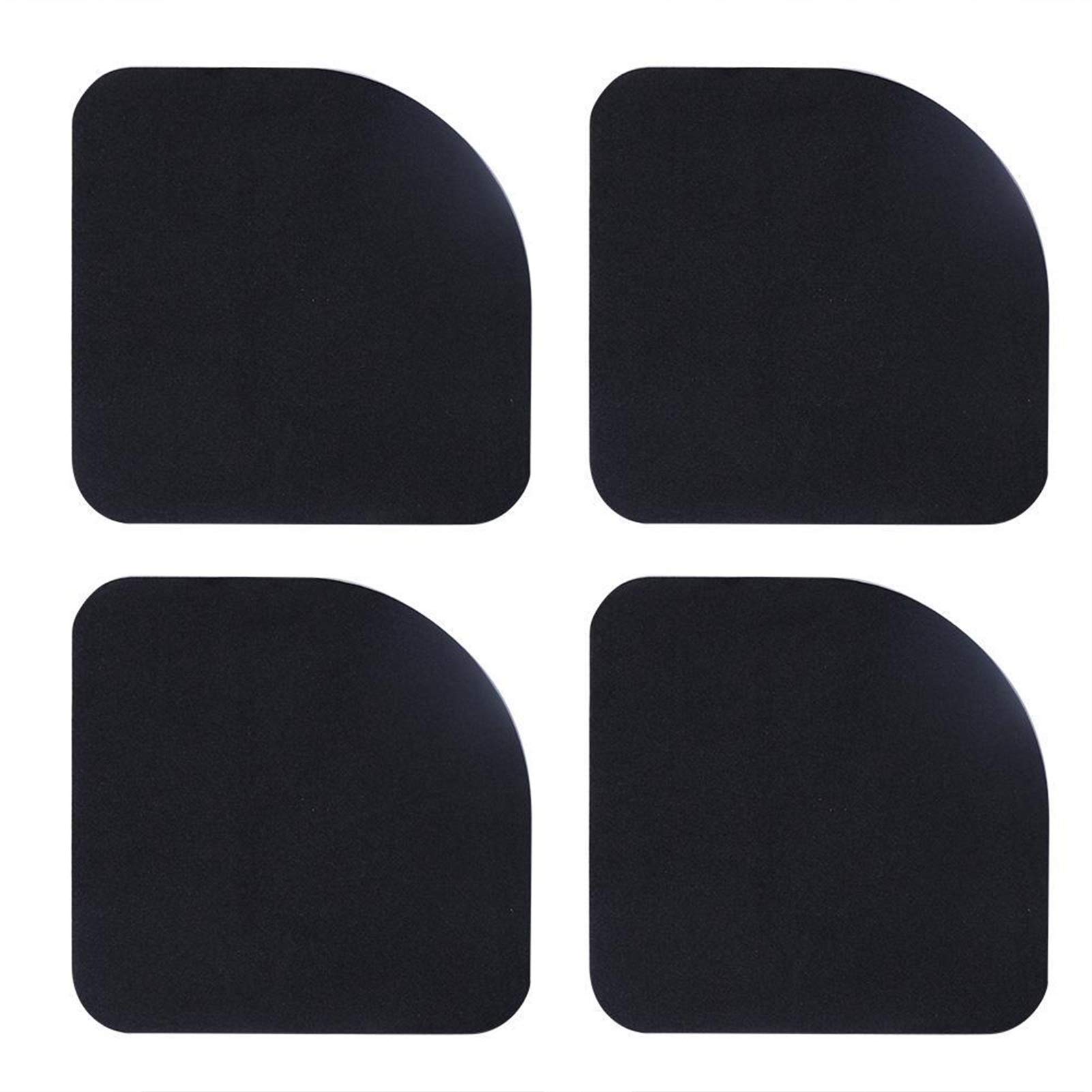 4-Pack Square Refrigerator Anti-Vibration Pads - Noise Reducing Shock Absorber Mats for Washing Machine & Furniture Protection - Durable Silicone Non-Slip Pads for Home Appliances (Perfect for Apartments & Hardwood Floors)