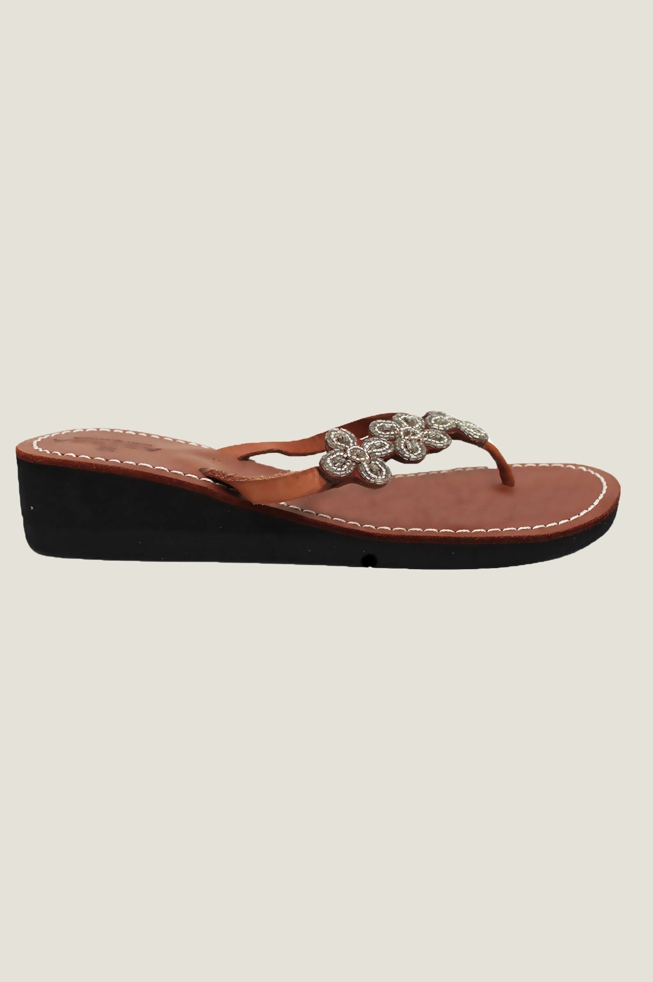 Tatu Women's Silver Leather Heel Sandals - Comfortable & Stylish for Summer Outings, Parties, and Date Nights