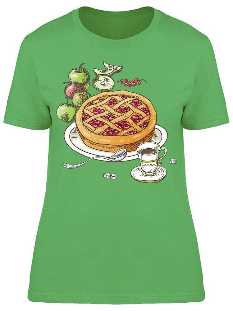 Fresh Hot Fruit Pie Graphic T-Shirt for Women - Casual & Trendy Summer Tee for Outfits, Streetwear, and Everyday Wear