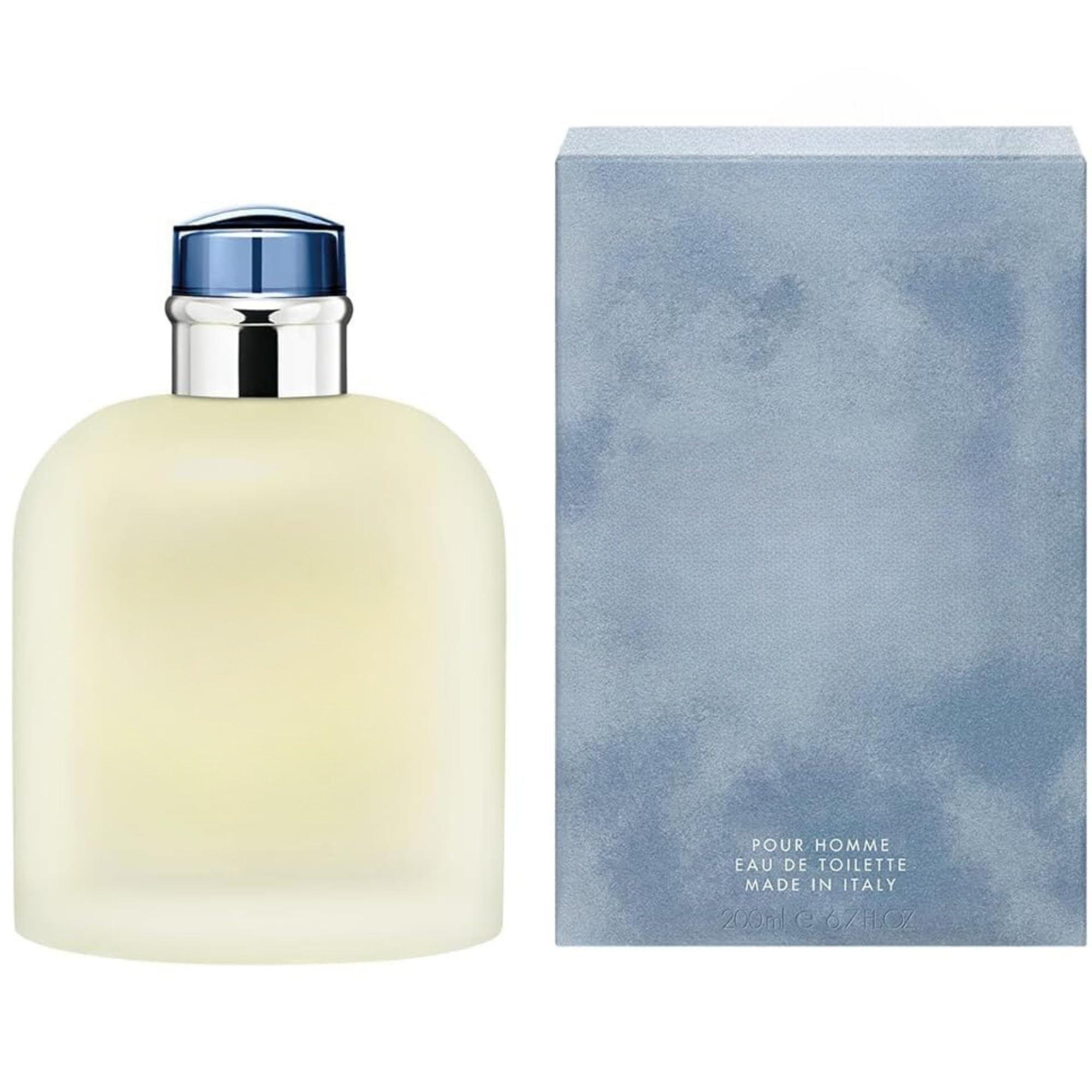 Premium Light Blue Cologne for Men – Long-Lasting 6.7 oz (200ml) Eau de Toilette – Fresh Citrus & Woody Fragrance | Perfect for Daily Wear, Office & Date Night