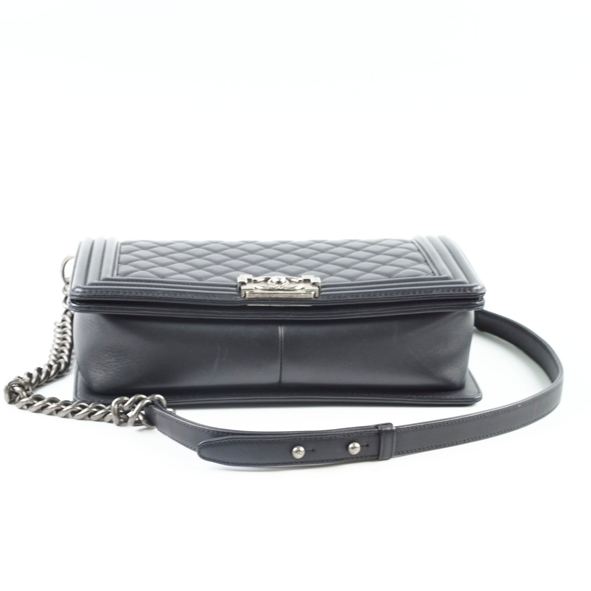 Chanel New Medium Lambskin Boy Black Series 22 Handbag - Luxury Designer Crossbody Bag for Women | Perfect for Parties, Dating & Special Occasions