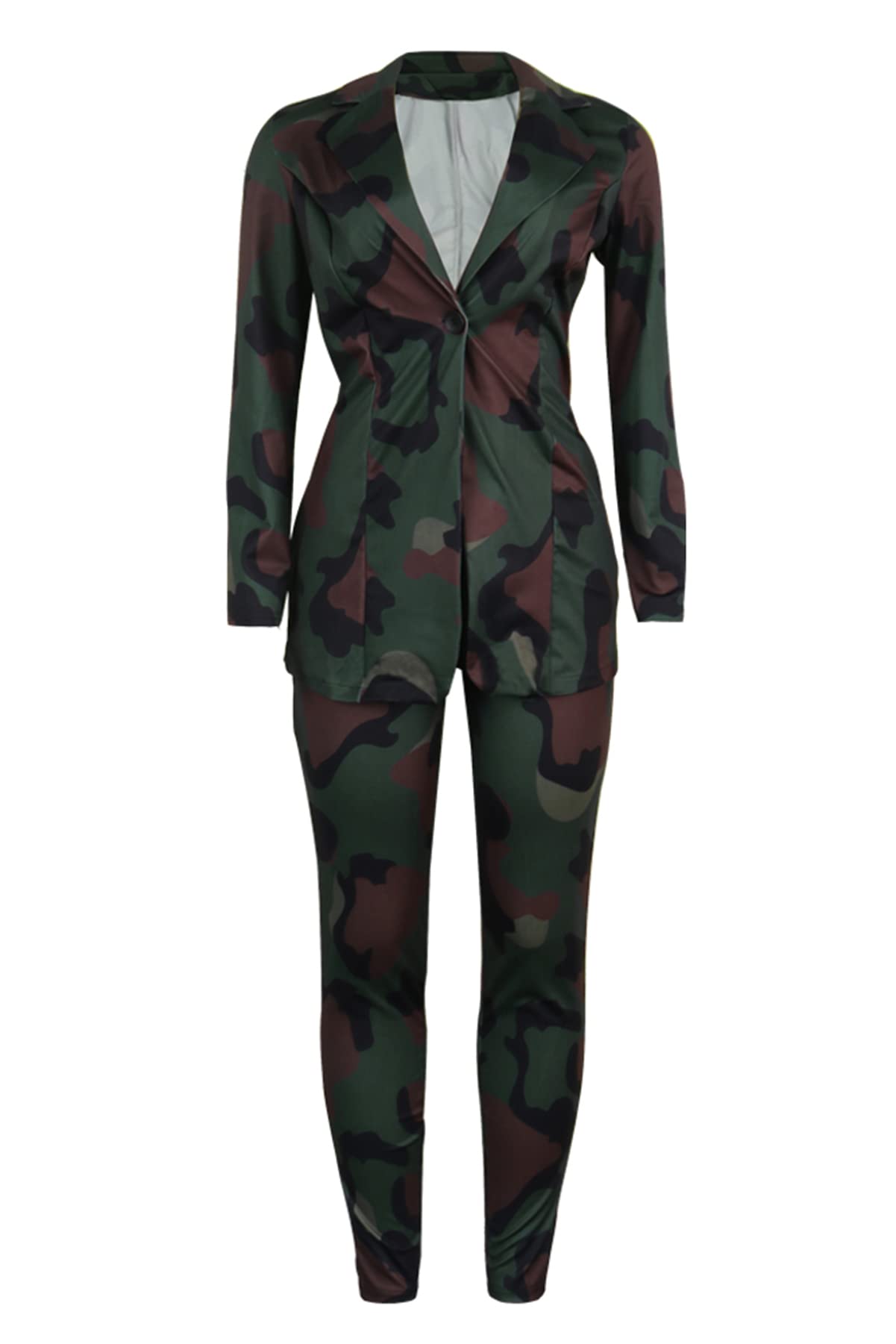 Stylish Women's 2-Piece Outfit Set - Open Front Blazer Jacket & Thigh-High Stockings Leggings | Sexy Office Wear & Night Out Fashion