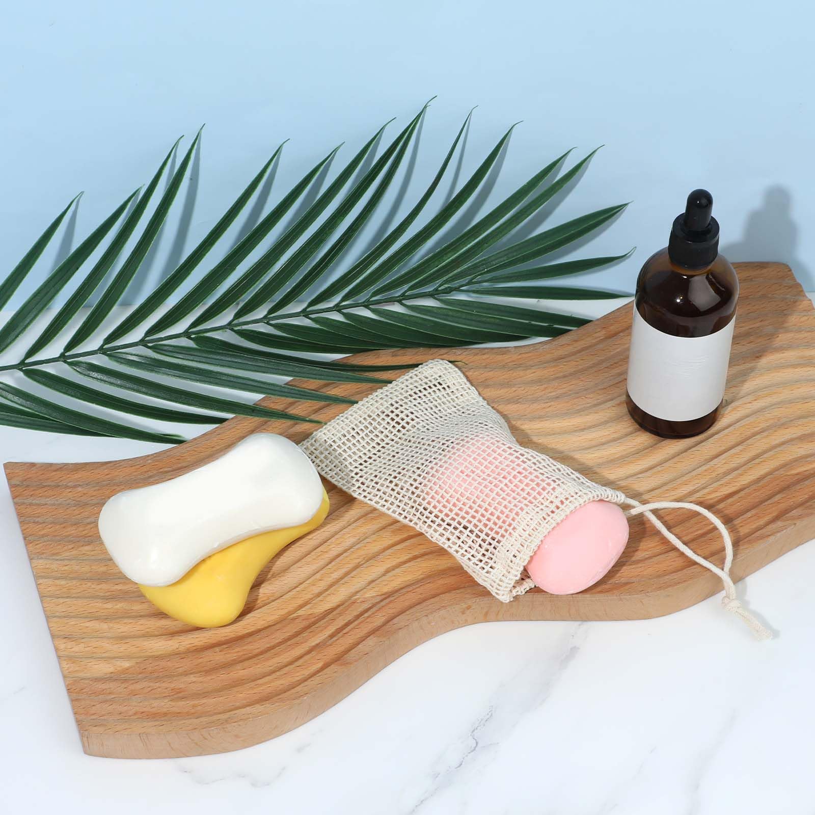 10 PCS Natural Sisal Soap Bags - Handmade Cotton Soap Saver Pouch with Drawstring for Foaming, Drying & Exfoliating | Body Wash & Facial Cleansing Mesh Scrubber | Perfect for Bath, Shower & Travel Use