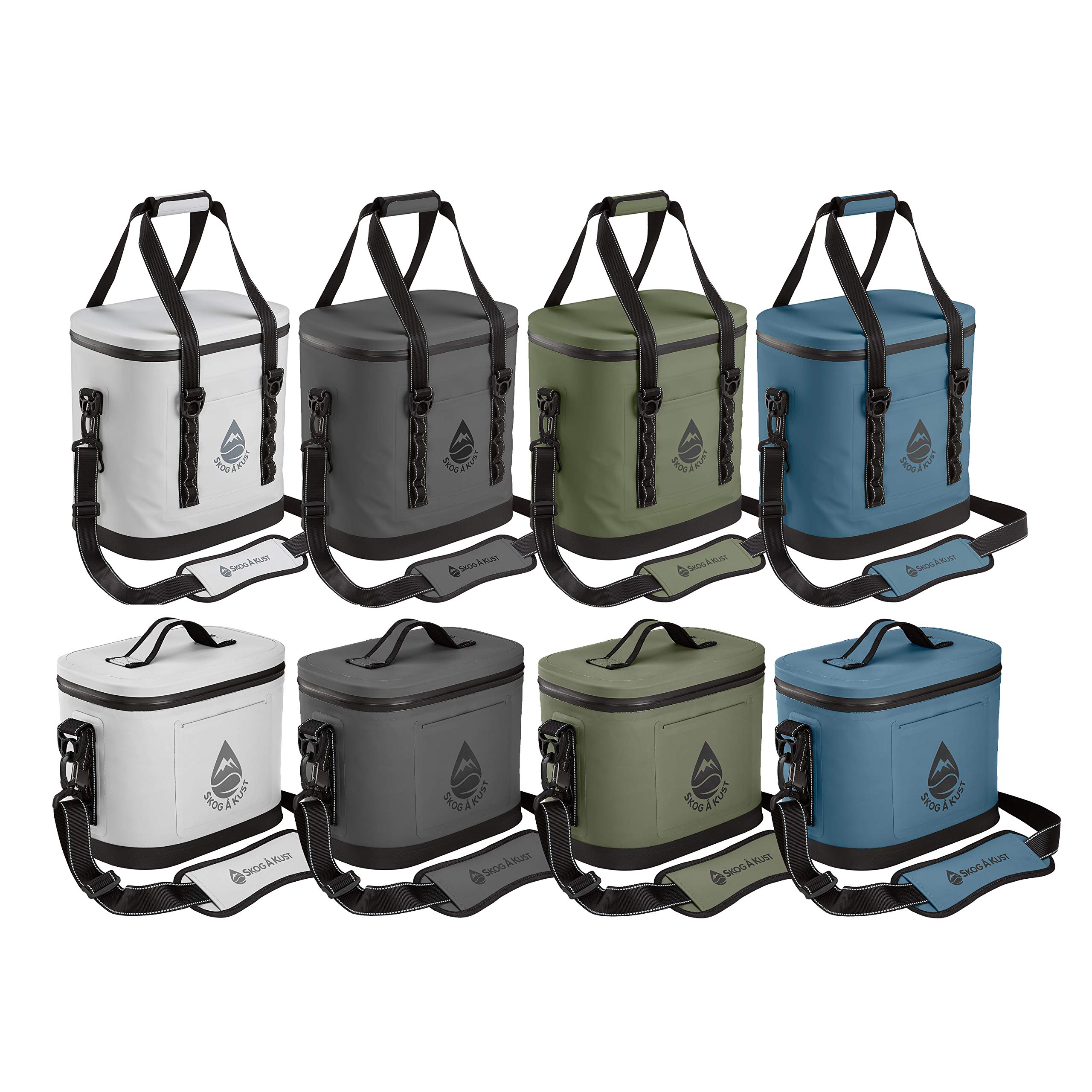Skog Å Kust ChillSåk Airtight Leakproof Soft Cooler Bag for Picnics, Beach, Camping & Outdoor Adventures - Insulated Lunch Cooler with Shoulder Strap