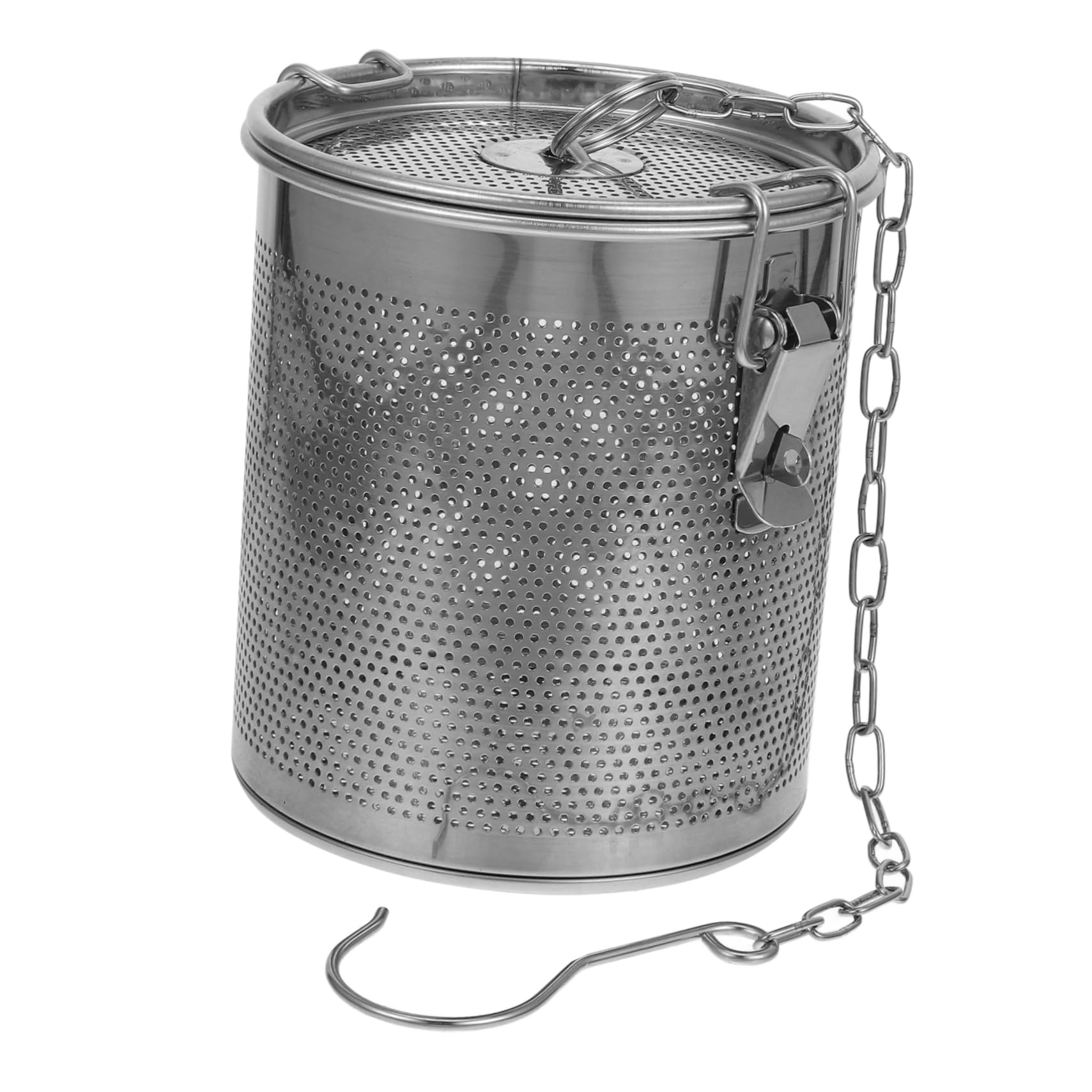 1pc Stainless Steel Spice Strainer Basket - Fine Mesh Brine Filter for Cooking, Canning & Pickling - Perfect for Herbs, Spices & Homemade Brine Solutions