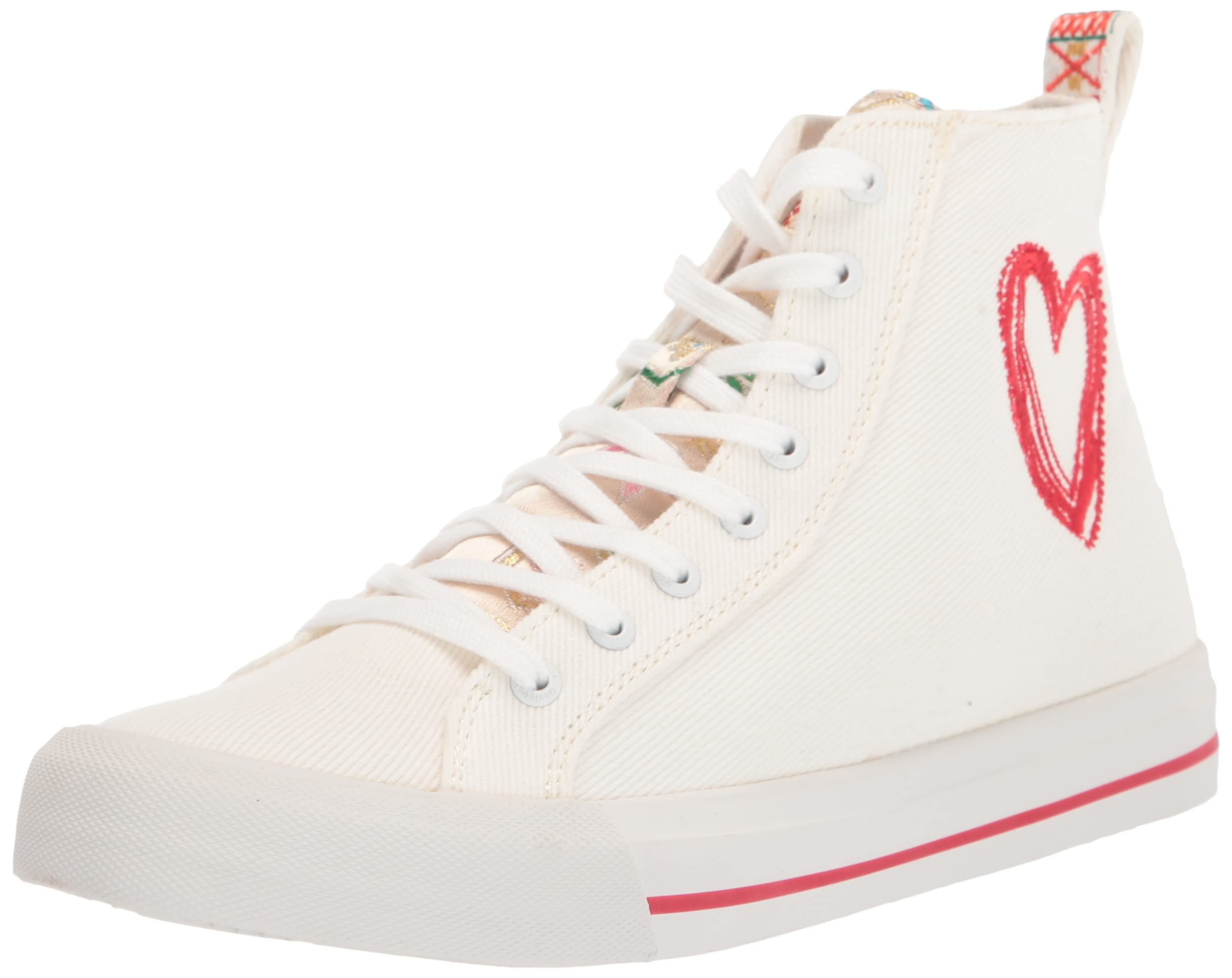 Desigual Women's Fashion Sneakers - Comfortable Casual Walking Shoes for Women | Perfect for Everyday Wear, Gym, and Outdoor Activities