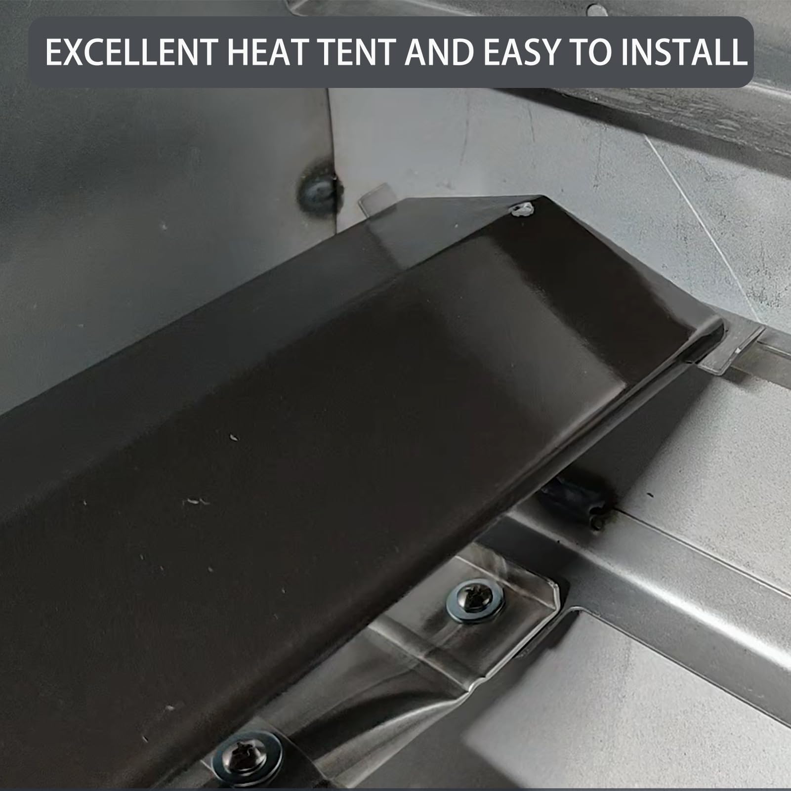 Oklahoma Joe's Smoker Heat Deflector & Heat Plate Replacement Parts - Compatible with Longhorn Combo Charcoal/Gas Grill Models 15202029, 12201767, 14201767, 16202046, 1767017 | Durable Grill Accessories for Even Heat Distribution & Smoking | Perfect for Backyard BBQs, Camping & Outdoor Cooking