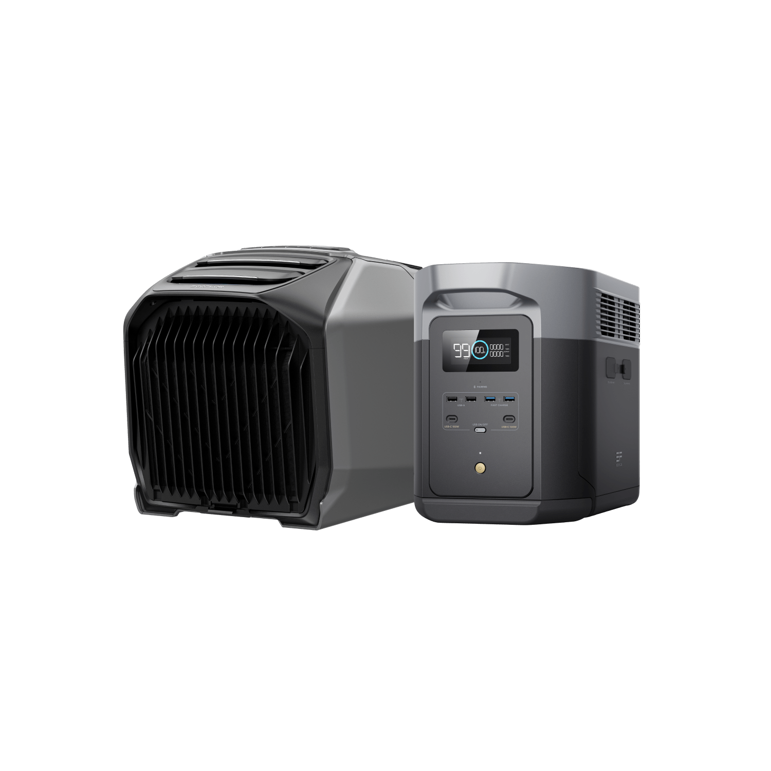 EcoFlow DELTA 2 Max 2000W Portable Power Station with 2048Wh Capacity | Solar Generator for Camping, Home Backup & Outdoor Adventures