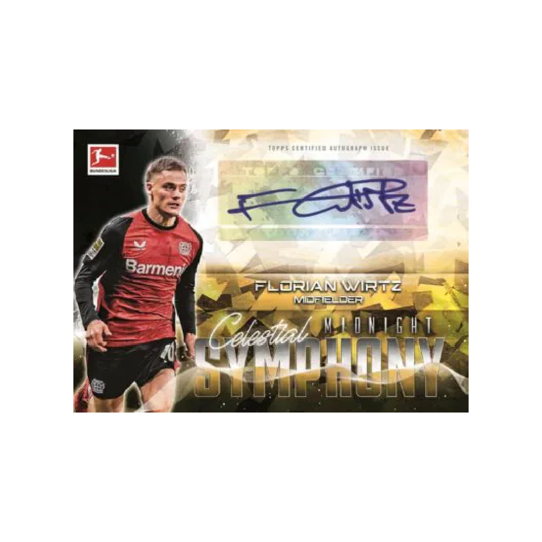 Topps Bundesliga Midnight Soccer 24/25 Hobby Box - Premium German Football Trading Cards Collection - Perfect for Collectors, Fantasy Leagues & Gift Giving