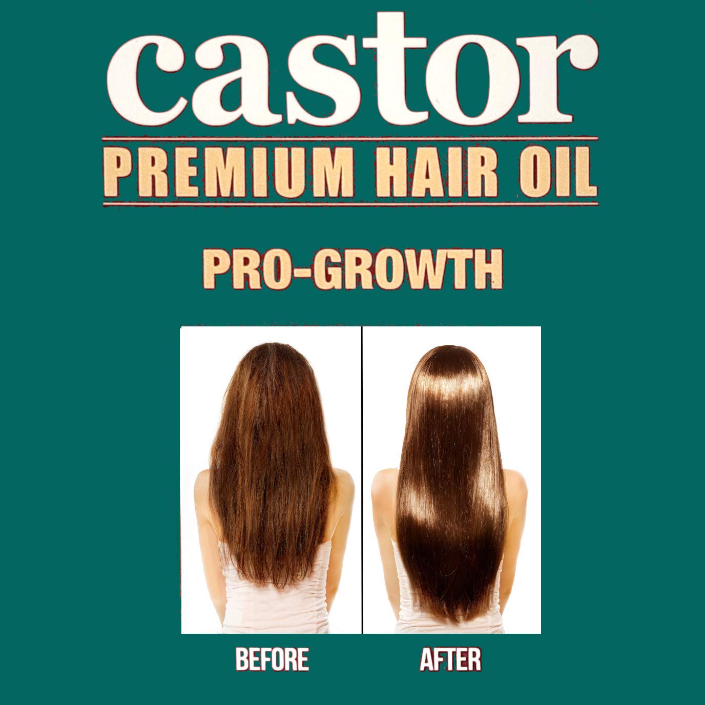 Hair Chemist Pro-Growth Hair Oil with Castor Oil 7.1 oz - Natural Hair Growth Treatment for Thicker, Longer & Healthier Hair - Perfect for Daily Scalp Massage & Nighttime Hair Care Routine