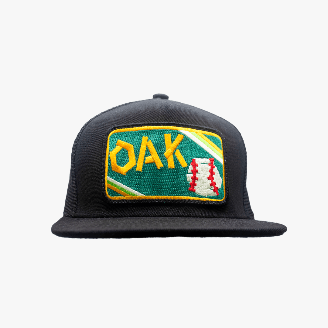 Oakland Athletics Baseball Pocket Hat - Adjustable Snapback Cap for Men & Women - Perfect for Baseball Games, Sports Events & Casual Wear
