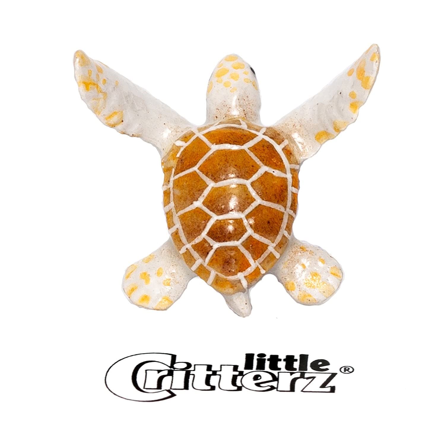 White Turtle Nimbus Porcelain Figurine - Miniature Home Decor, Birthday Gift for Collectors, Perfect for Shelves, Desks & Gift Displays