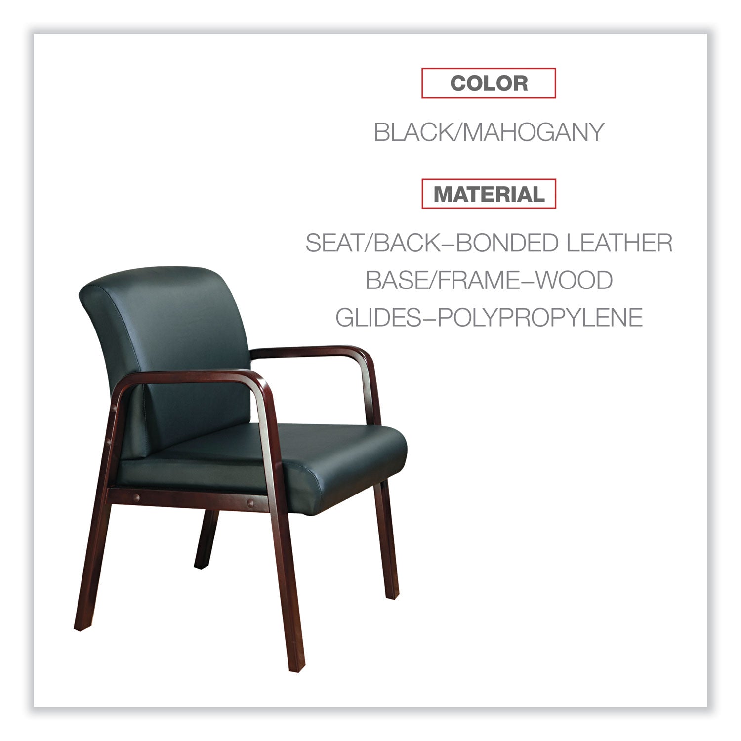 Alera WL Series Reception Lounge Loveseat - 44.88