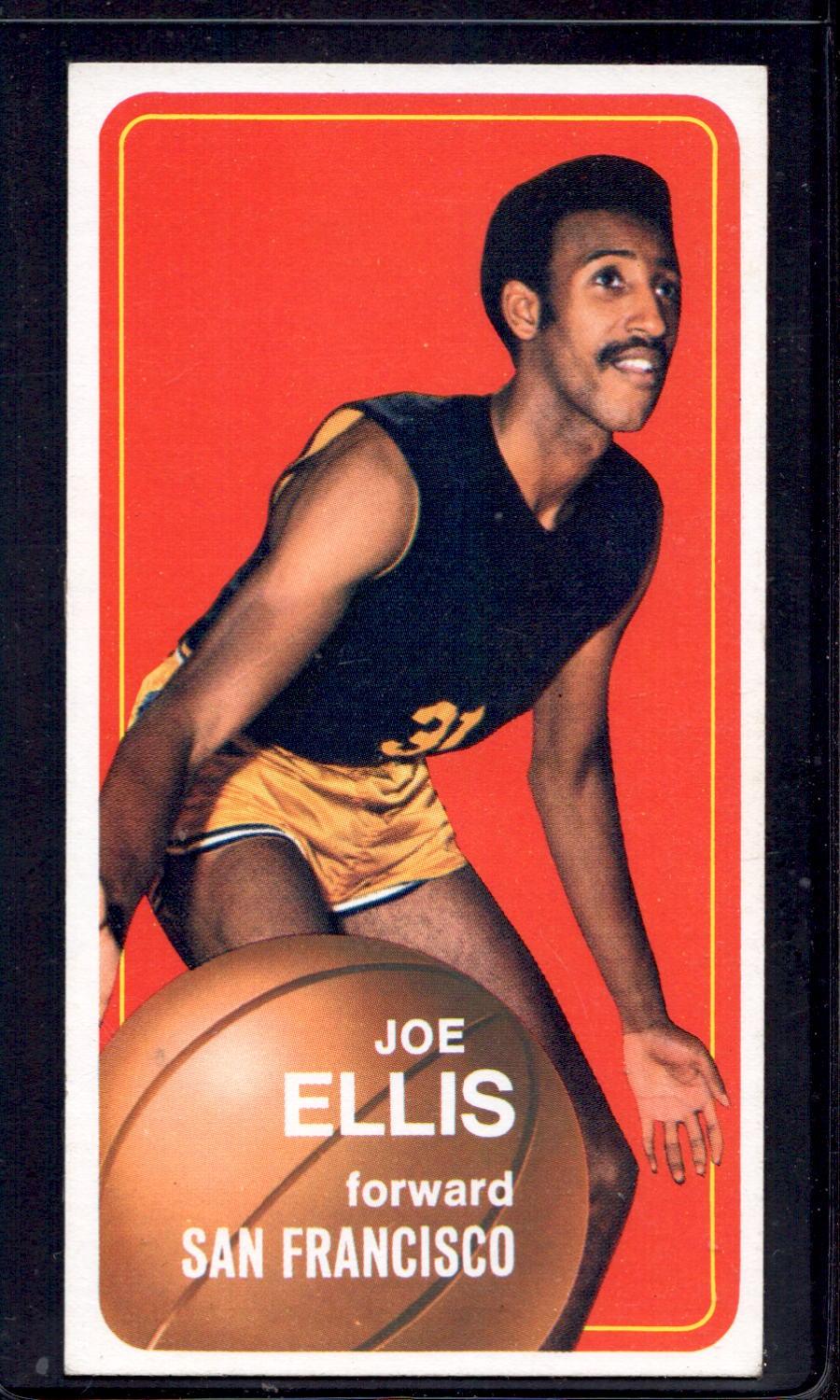 1970-71 Topps #28 Joe Ellis San Francisco Warriors Vintage Basketball Card - Perfect for Collectors, Sports Memorabilia Fans & NBA History Enthusiasts