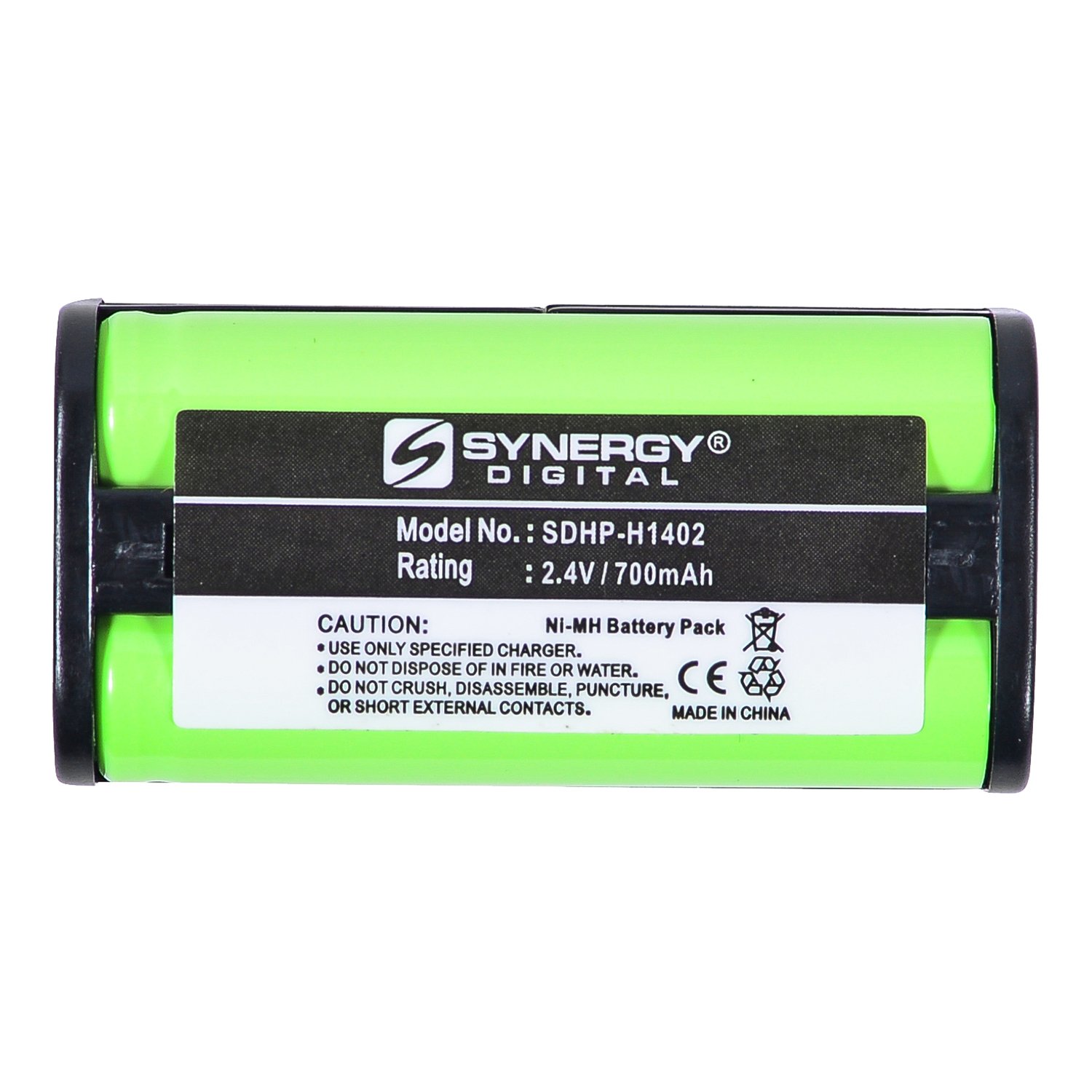 Synergy Digital Rechargeable Ni-MH Batteries for Sony MDR-840RJ Wireless Headset - 2.4V 700mAh Battery Pack (5-Pack) | Long-Lasting Power for Gaming, Music & Conference Calls