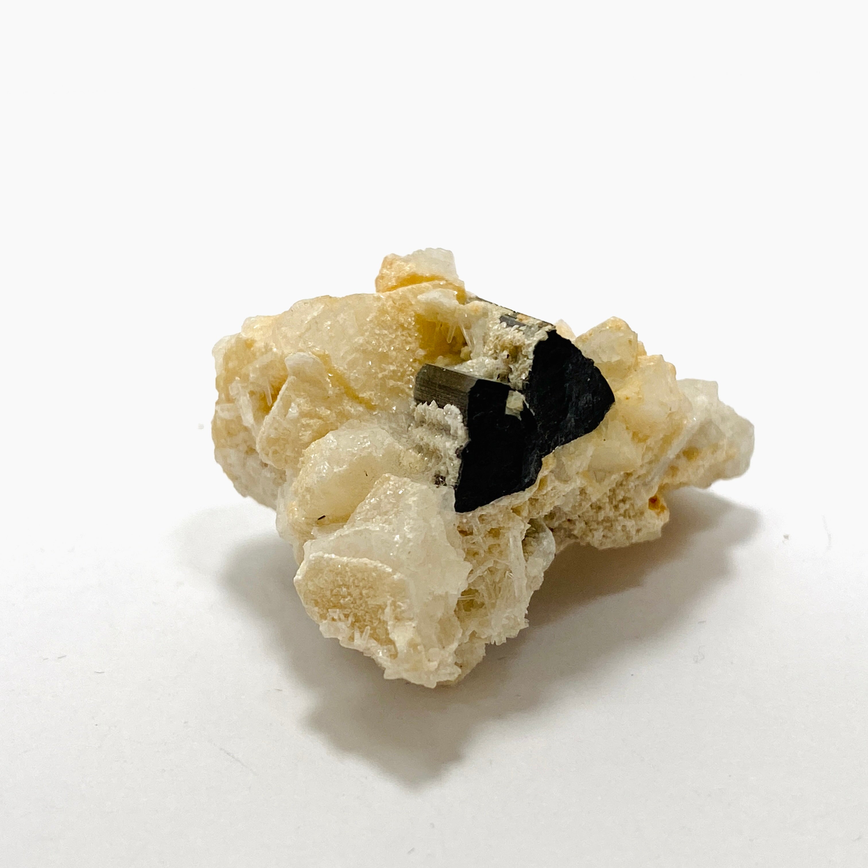 Natural Black Tourmaline Crystal Specimen - BTS 06 Raw Mineral for Healing, Collection & Home Decor | Perfect for Meditation, Energy Work & Crystal Displays