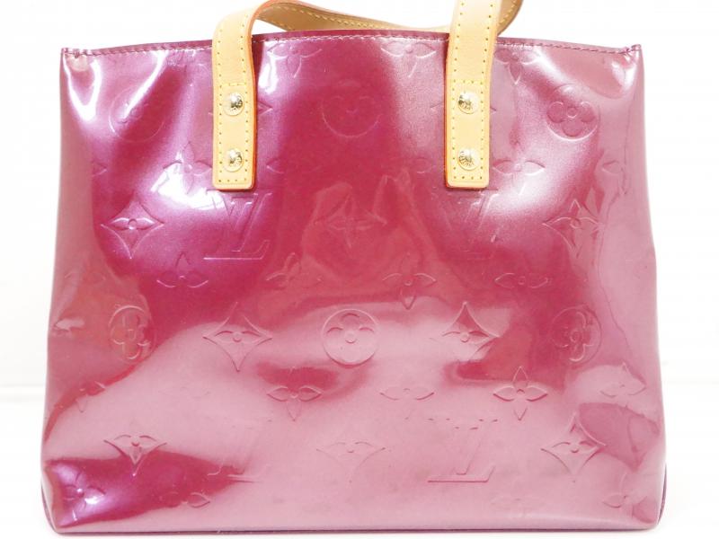 Authentic Pre-Owned Louis Vuitton Vernis Purple Violet Reade PM Tote Bag Purse M93578 210146 | Luxury Designer Handbag for Women, Perfect for Work, Travel & Special Occasions
