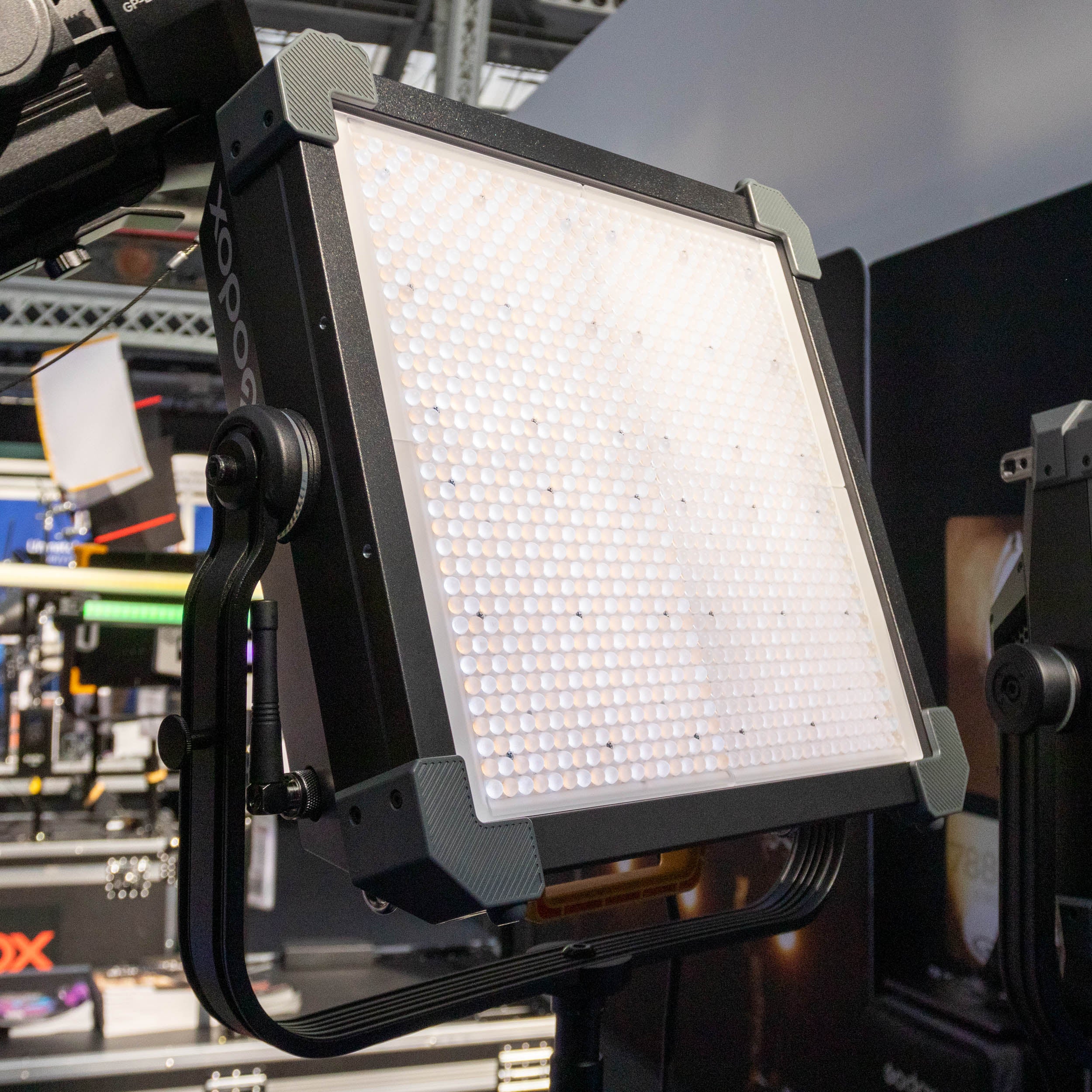 KNOWLED P600Bi 700W Bi-Color LED Panel Light - 1'x1' Hard Light for Photography, Videography & Film Production - Perfect for Studio, YouTube & Live Streaming