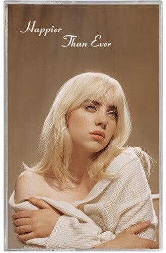 Billie Eilish Happier Than Ever Cassette Tape - Limited Edition Music Album for Collectors & Fans - Perfect for Home Listening, Car Rides & Gift Giving
