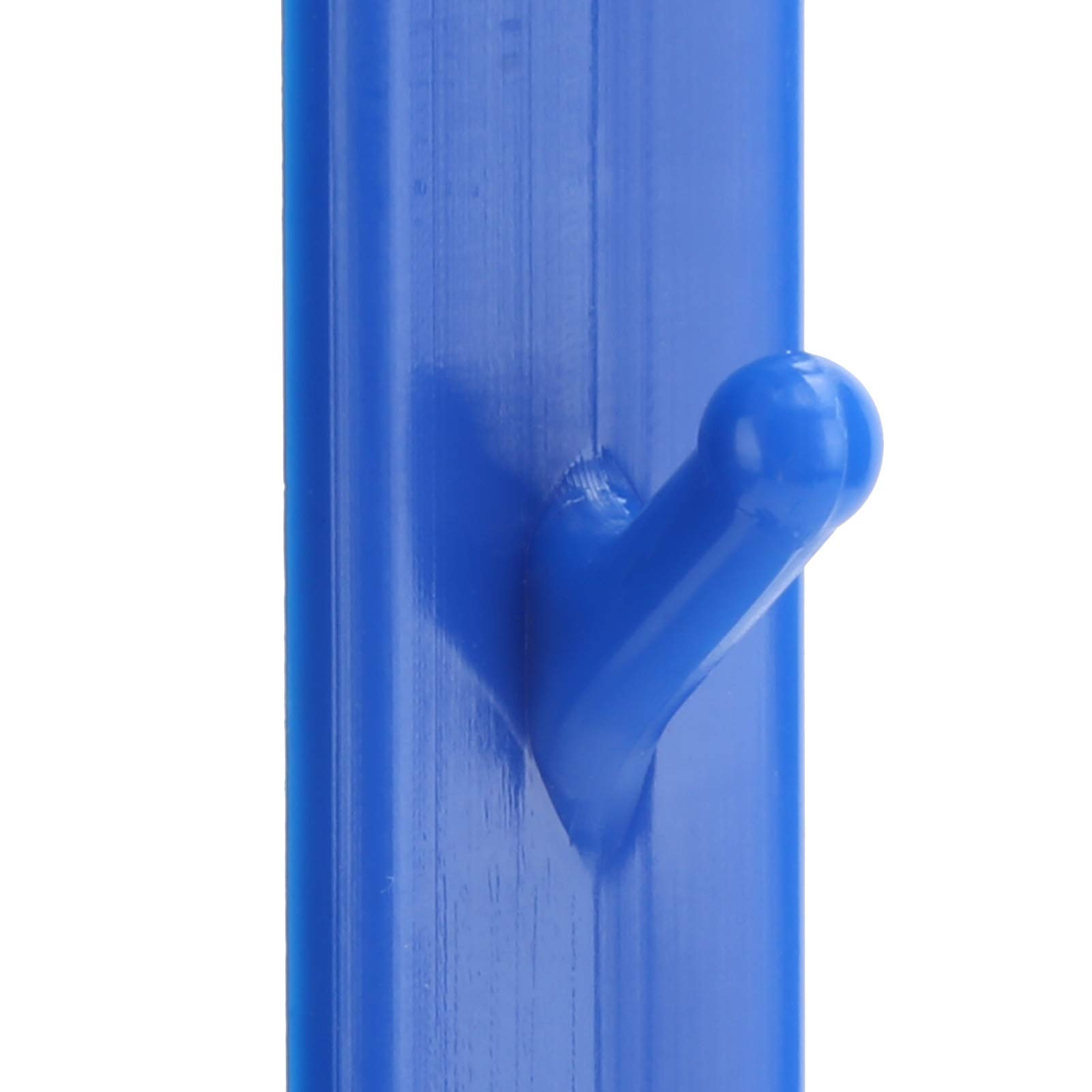 ABS Pool Hanger Hook - Easy Install Vacuum Hose Pole for Clothes & Gardening Tools (Blue) - Perfect for Poolside & Outdoor Use
